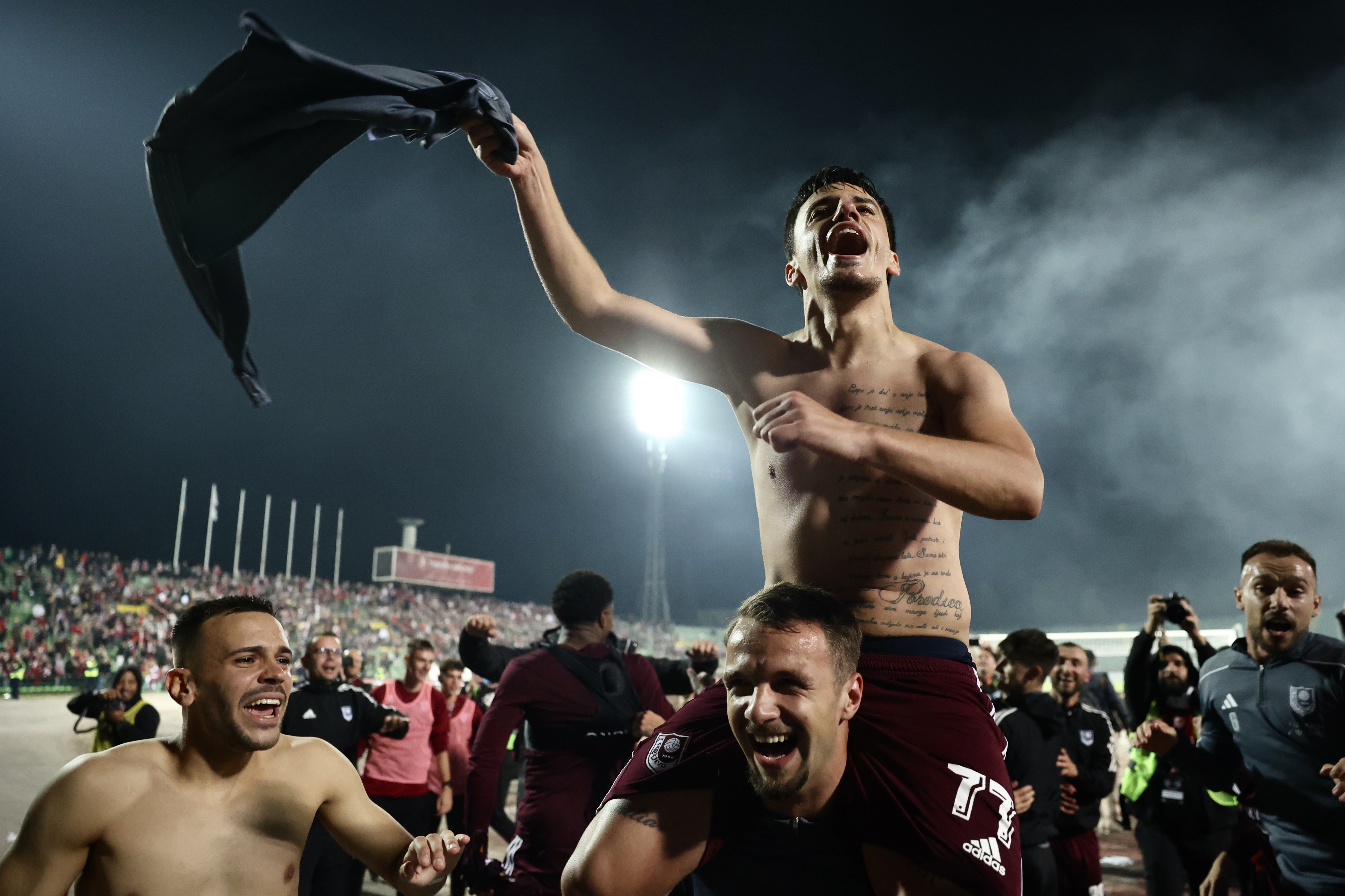 fk sarajevo proslava