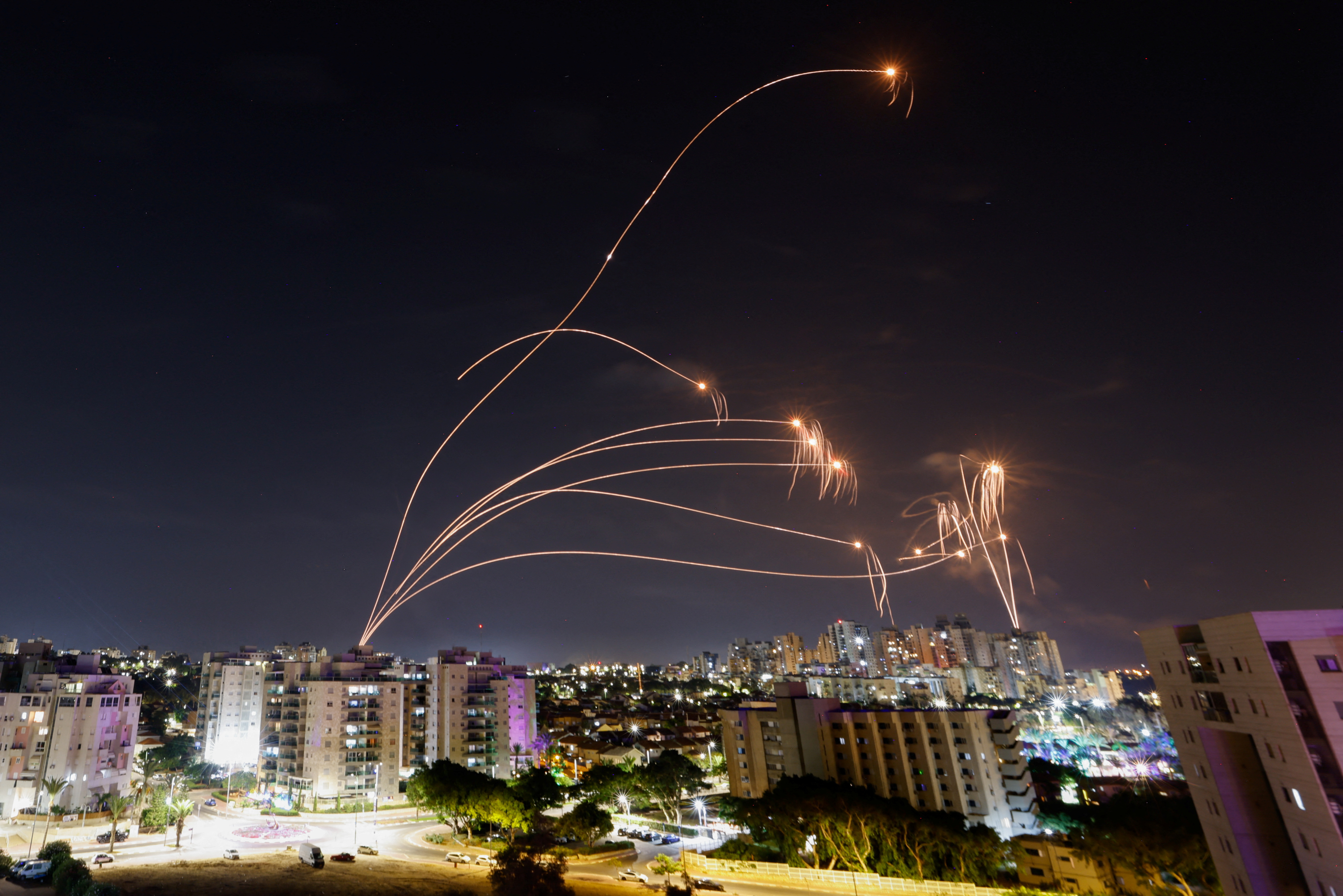 Rockets are fired into Israel from Gaza