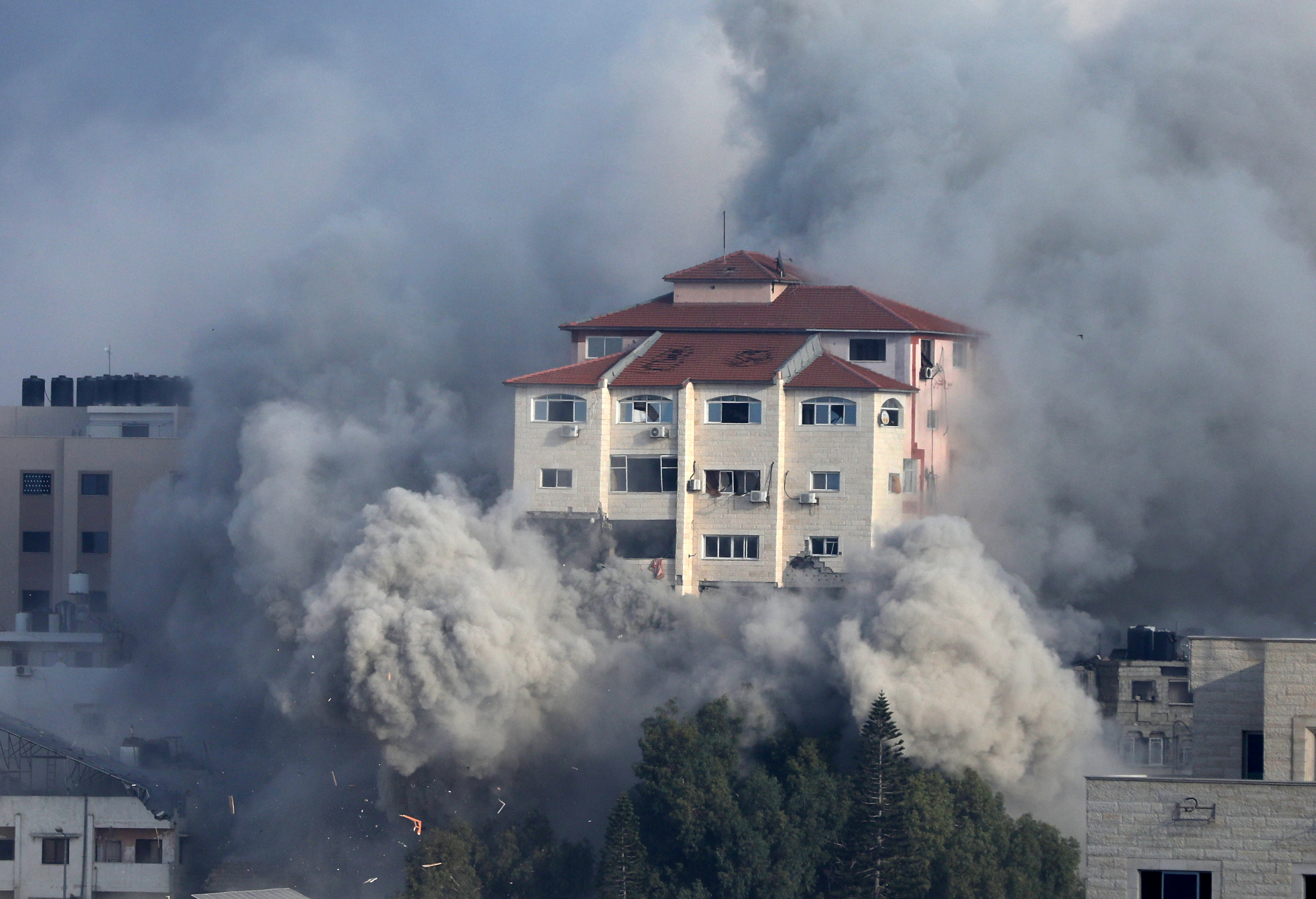 Isreali AIrstrike In Gaza, Palestine