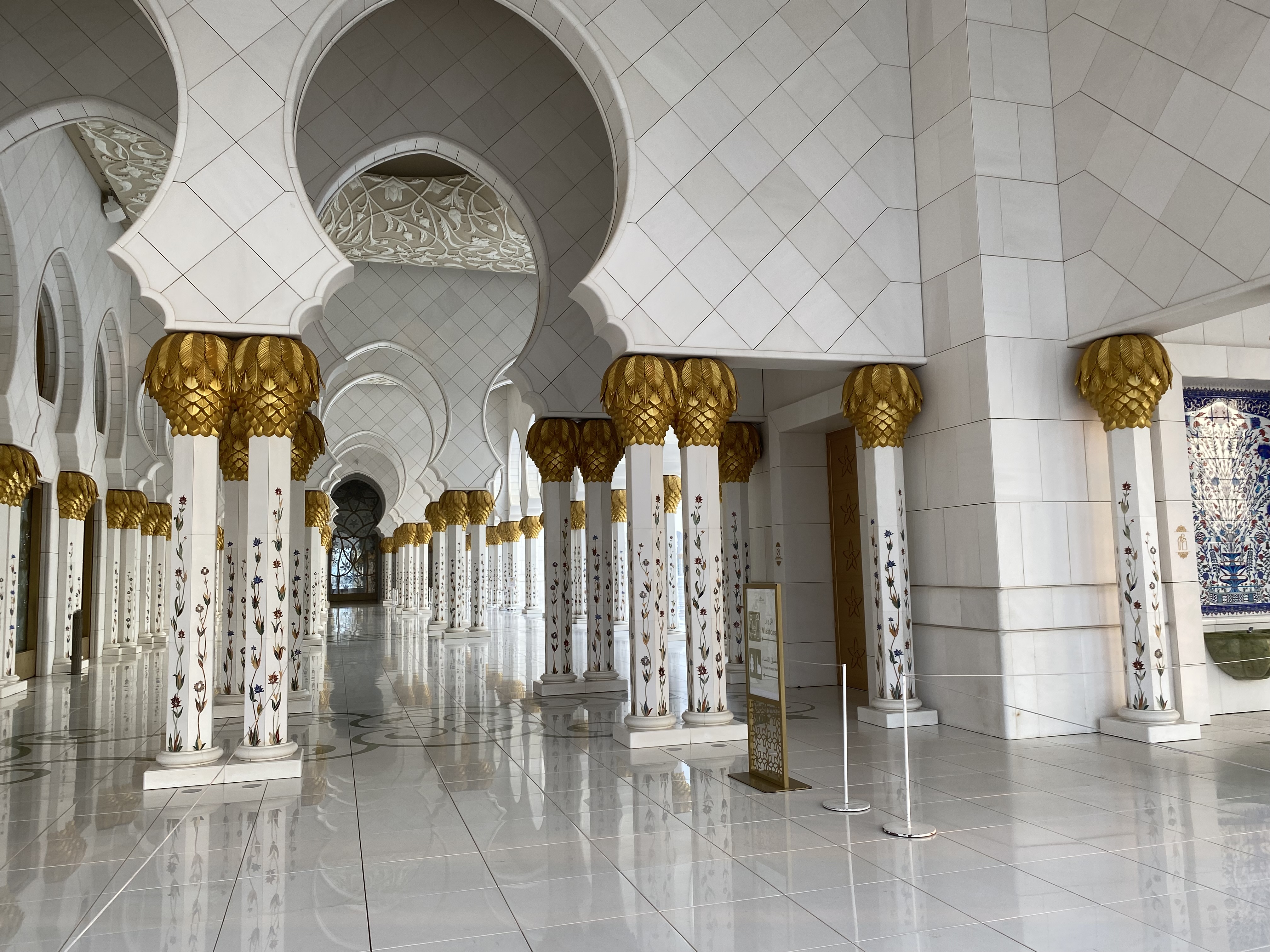 Sheikh Zayed džamija Abu Dhabi