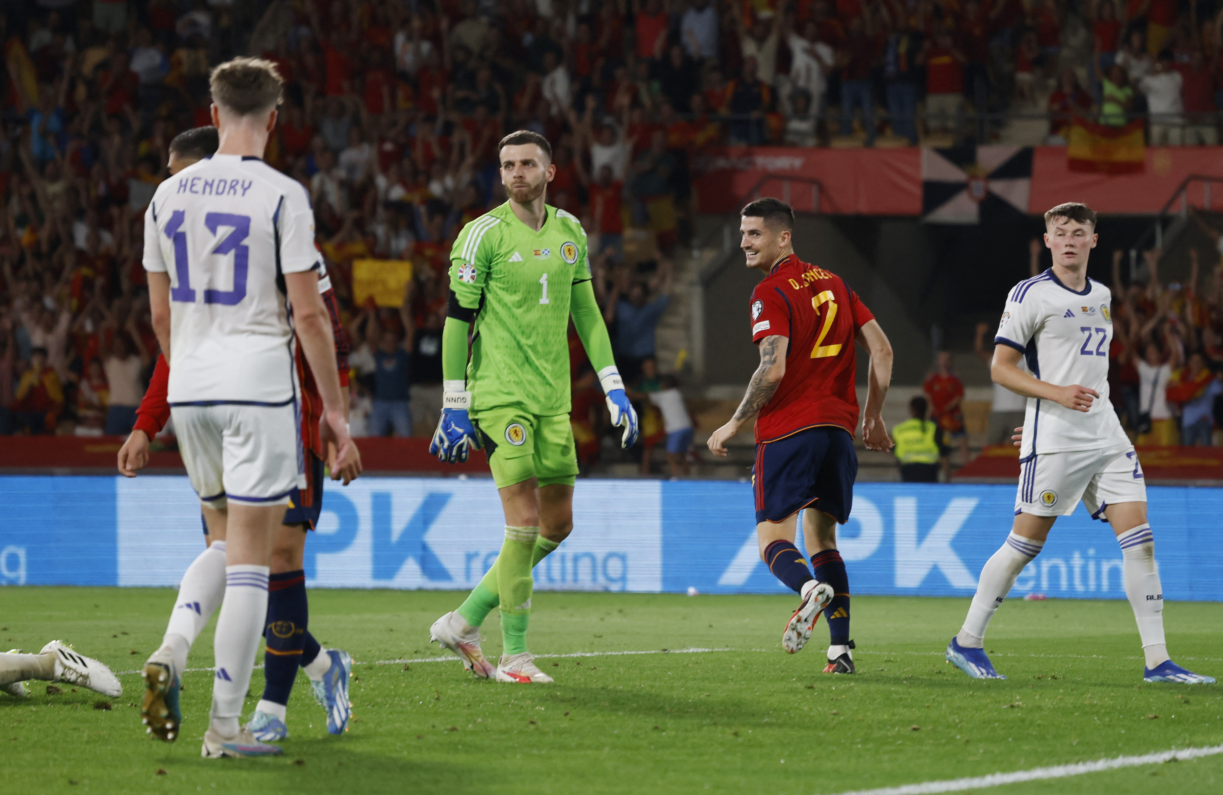 Euro 2024 Qualifier - Group A - Spain v Scotland