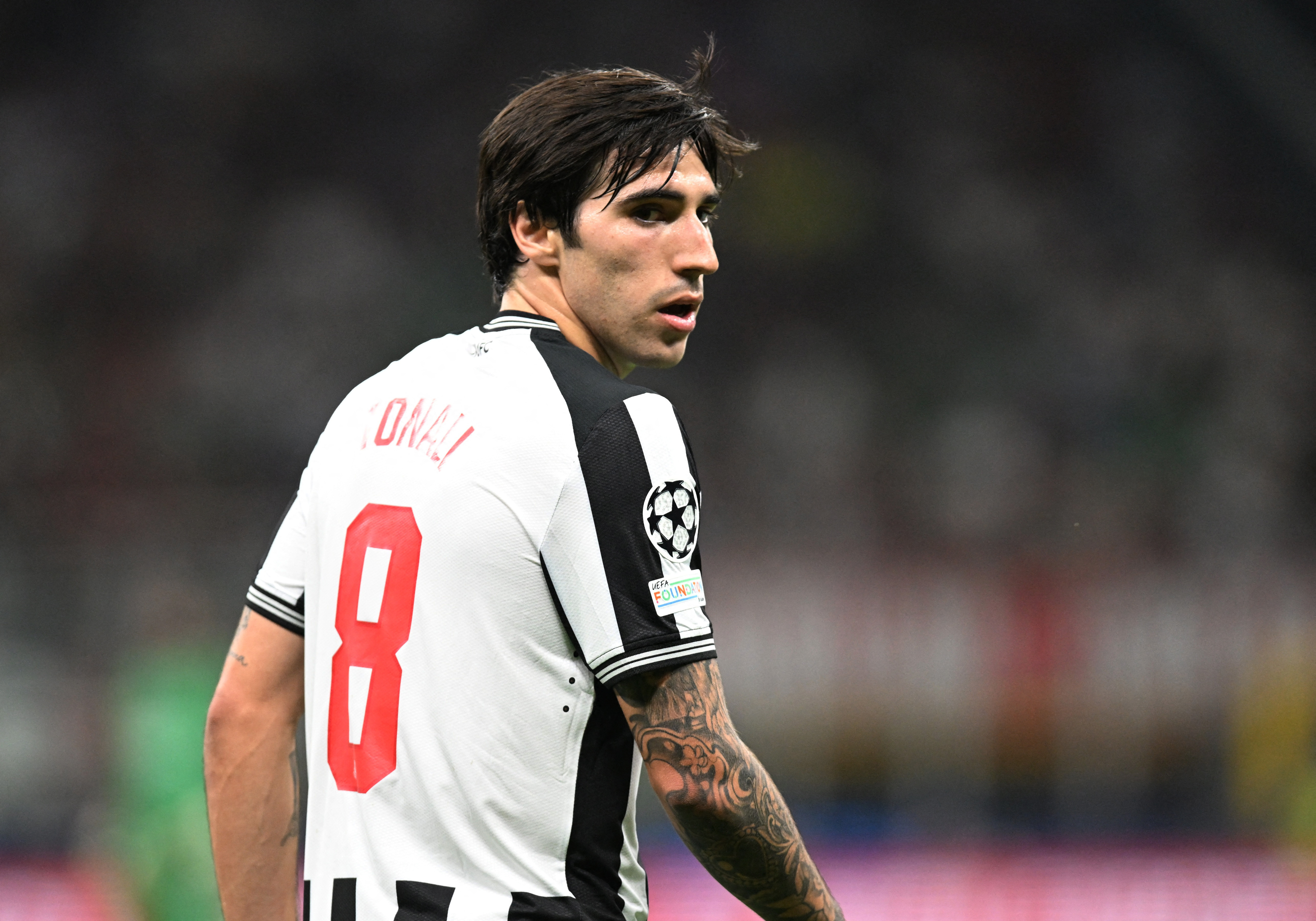 Champions League - Group F - AC Milan v Newcastle United