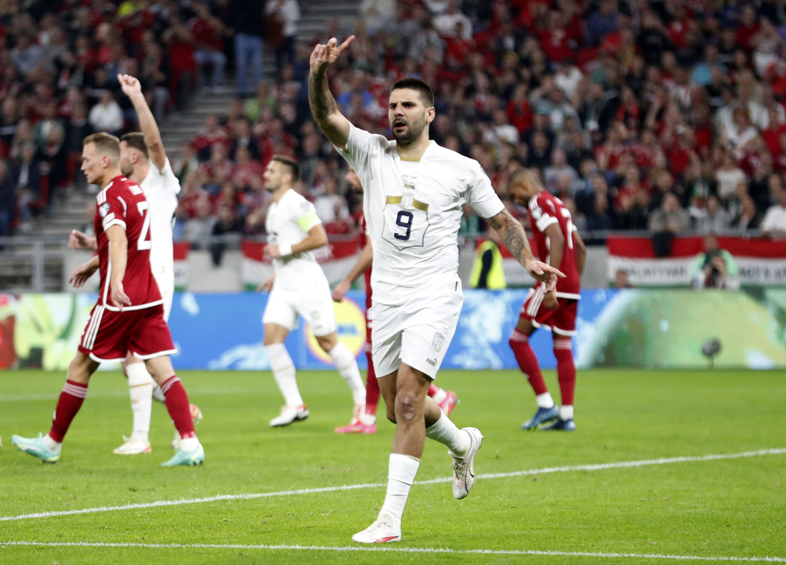 Euro 2024 Qualifier - Group G - Hungary v Serbia