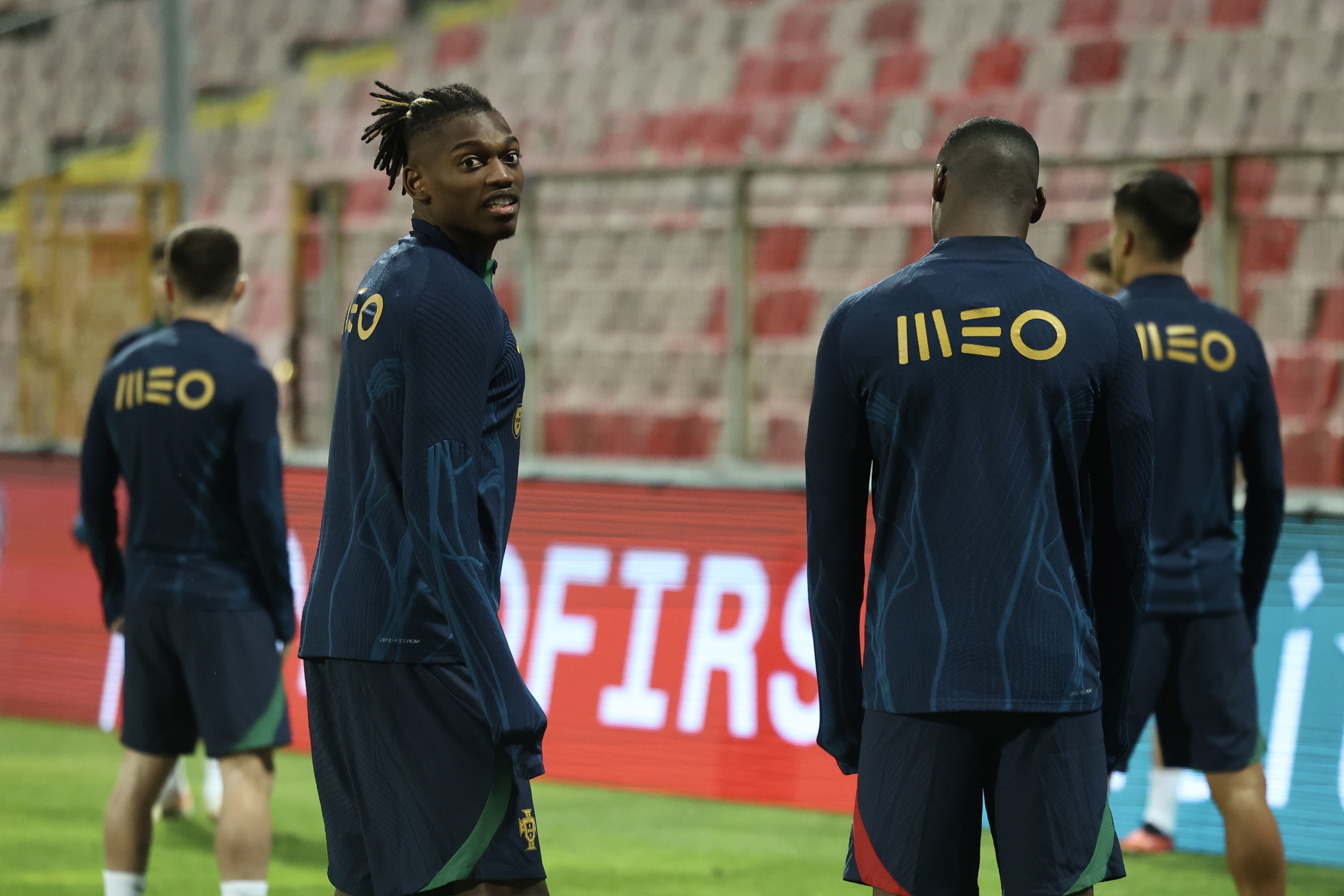 Trening Portugala Zenica Rafael Leao