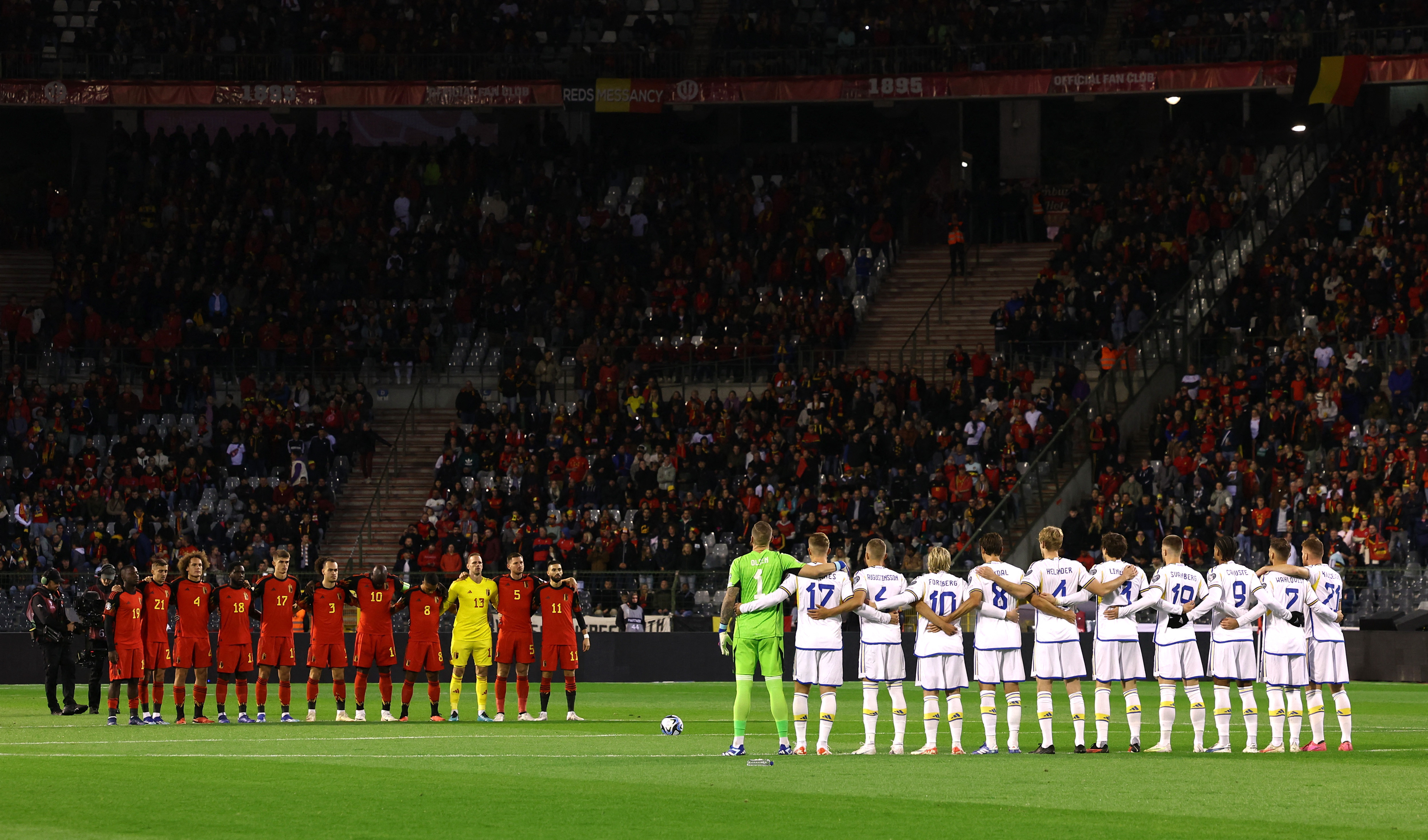 Euro 2024 Qualifier - Group F - Belgium v Sweden