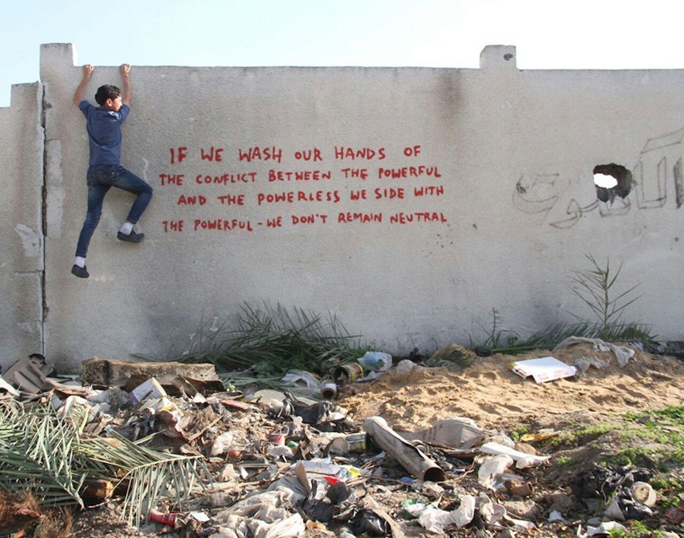 Street-Art-by-Banksy-in-Gaza-Palestine-5