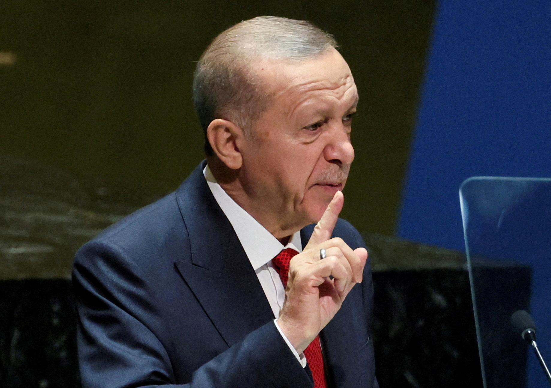 FILE PHOTO: Turkish President Tayyip Erdogan