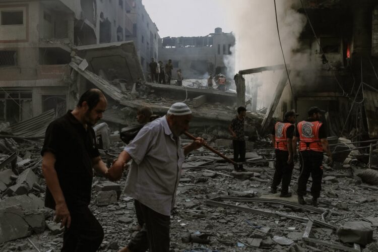 Israeli Bombardment in Gaza October 23