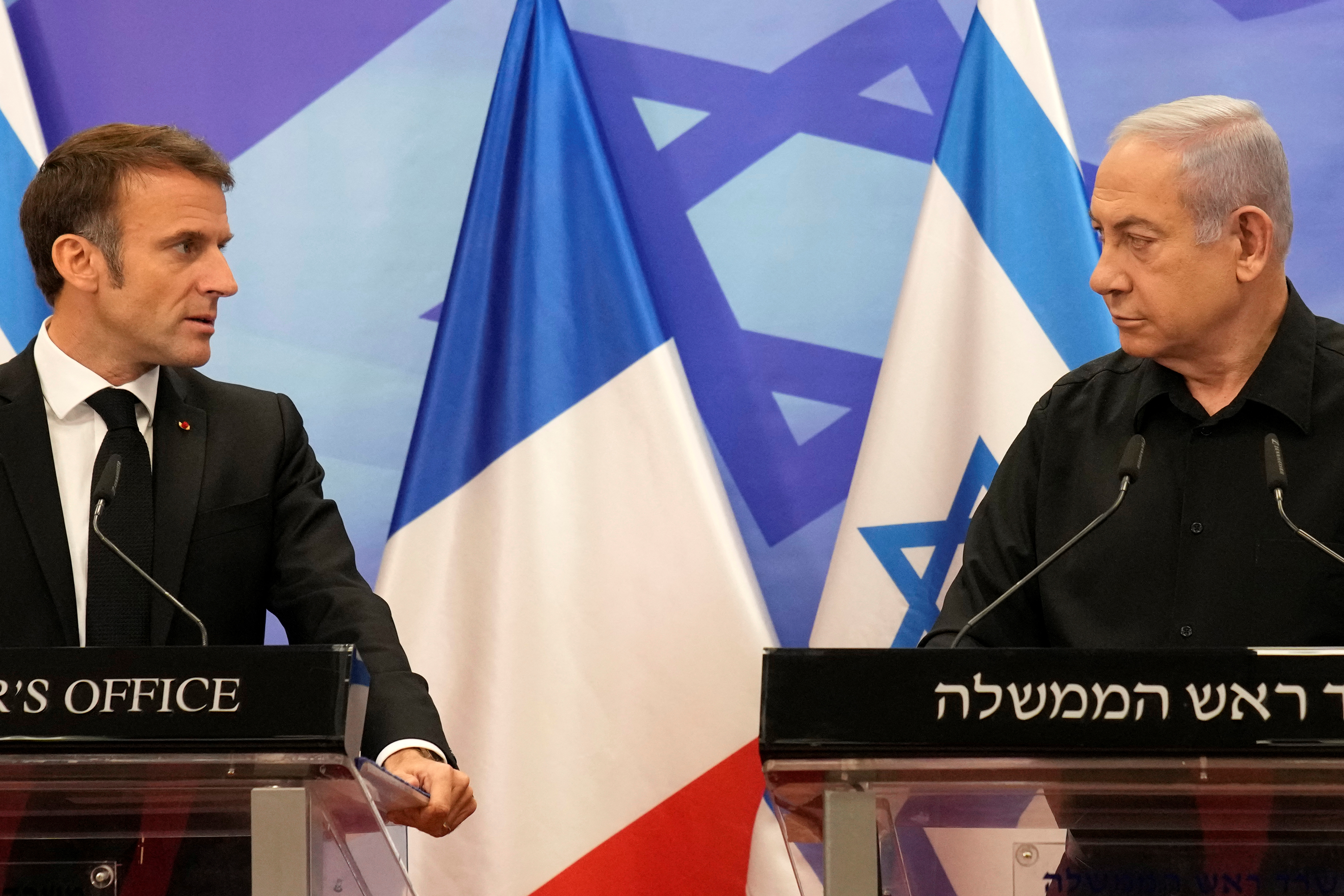 France's Macron visits Jerusalem amid Israel-Palestinian conflict