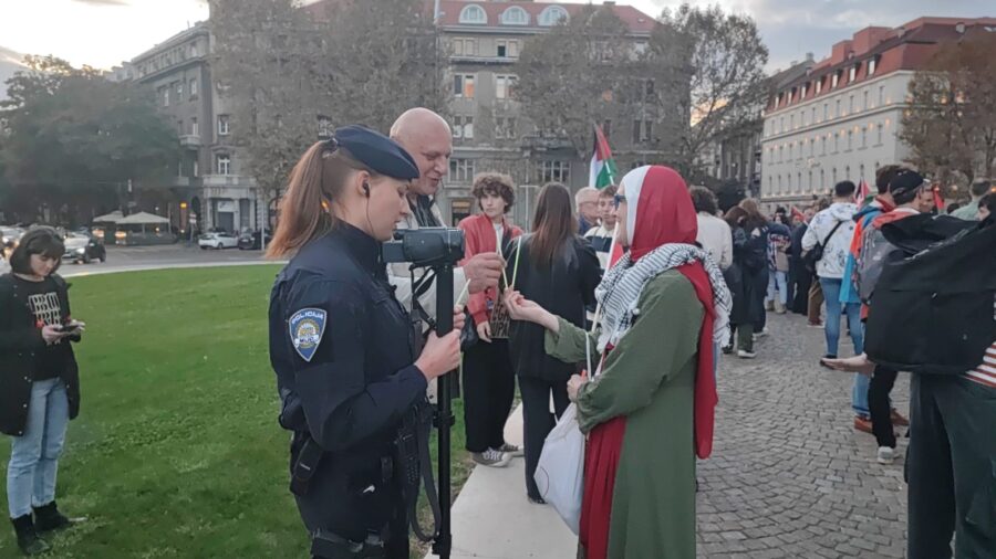 PROTEST PALESTINA ZAGREB