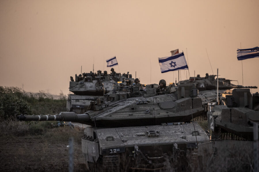 Izraelske vojne snage u blizini granice sa Gazom