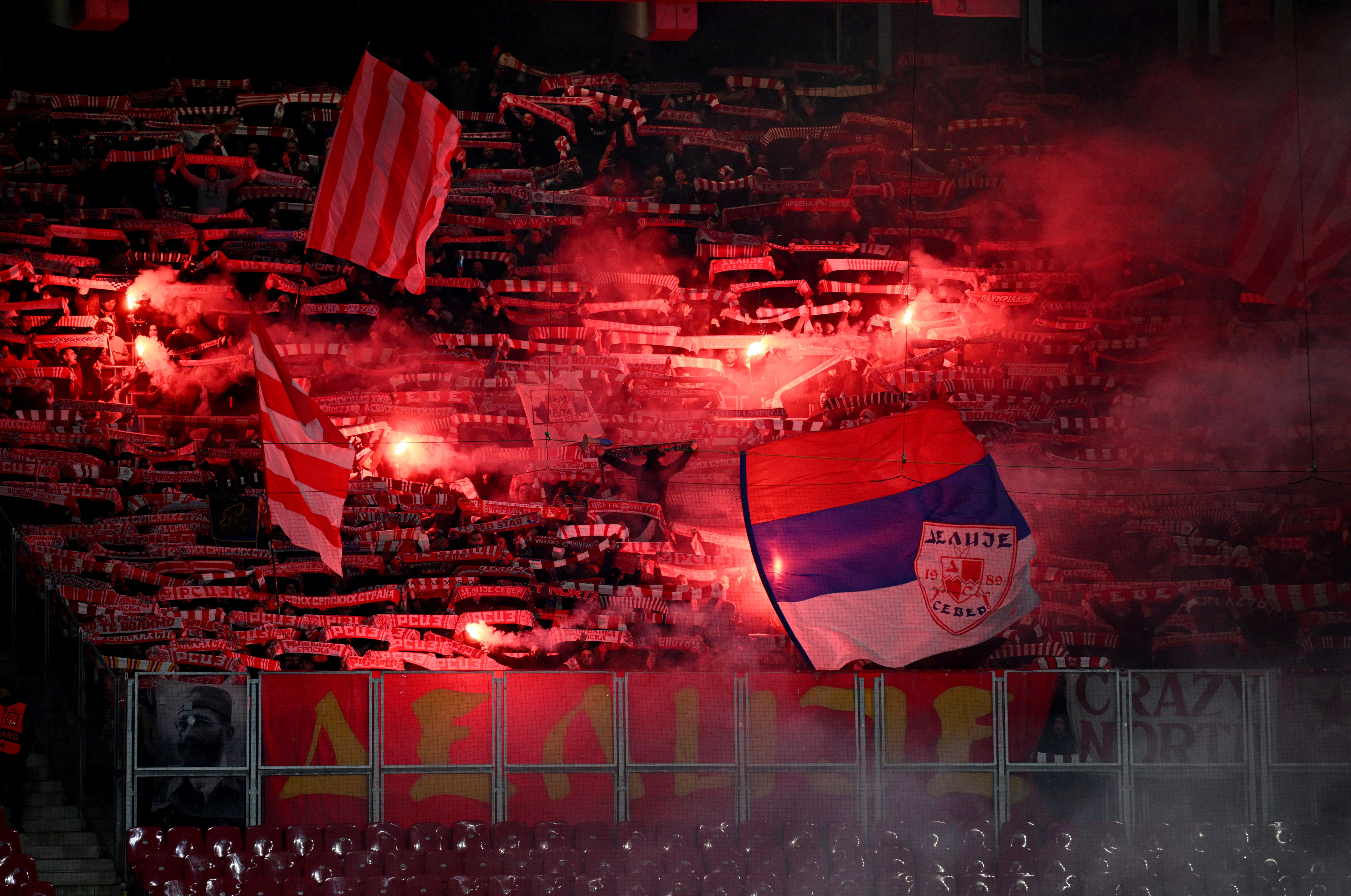 Champions League - Group G - RB Leipzig v Crvena Zvezda
