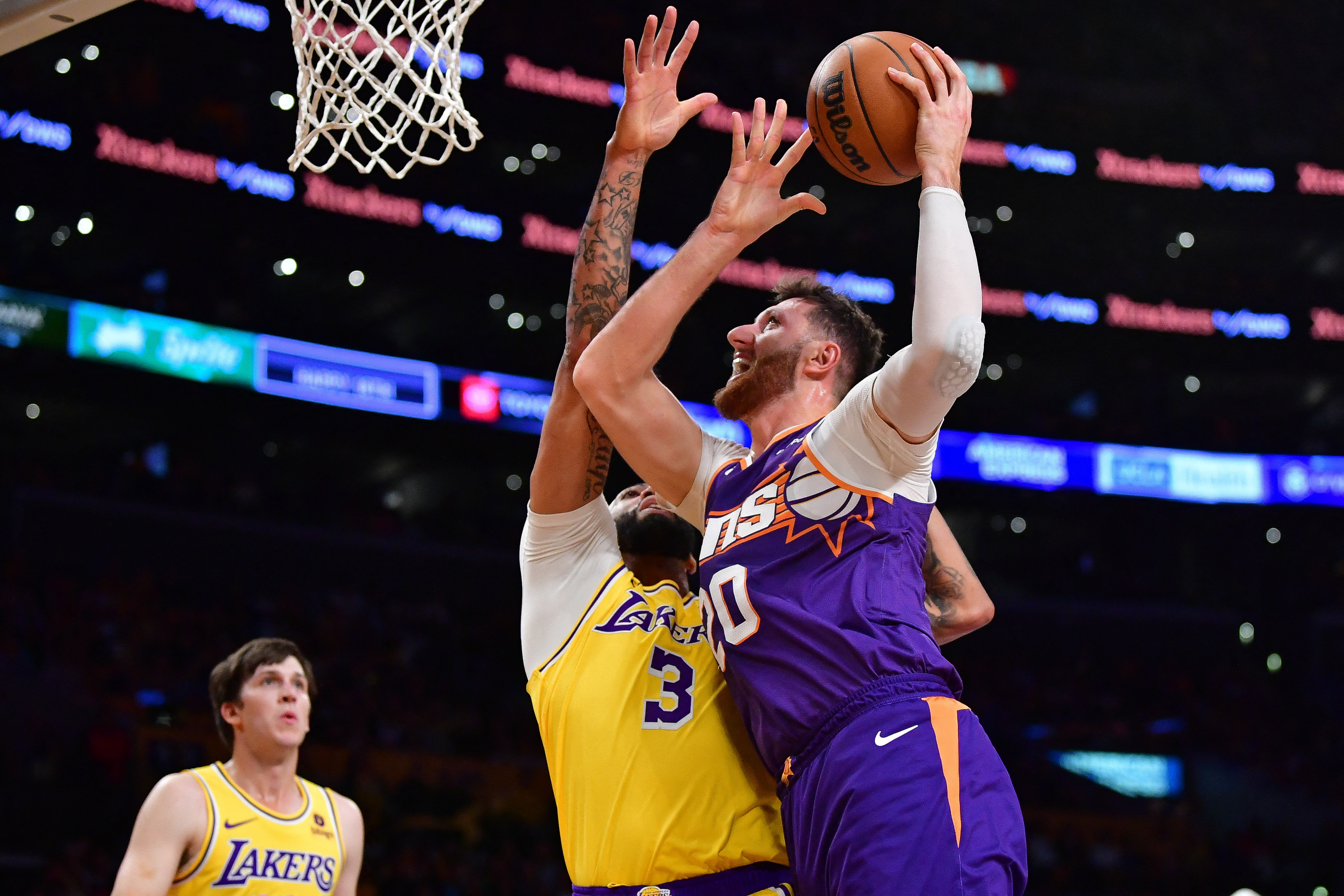 NBA: Phoenix Suns at Los Angeles Lakers