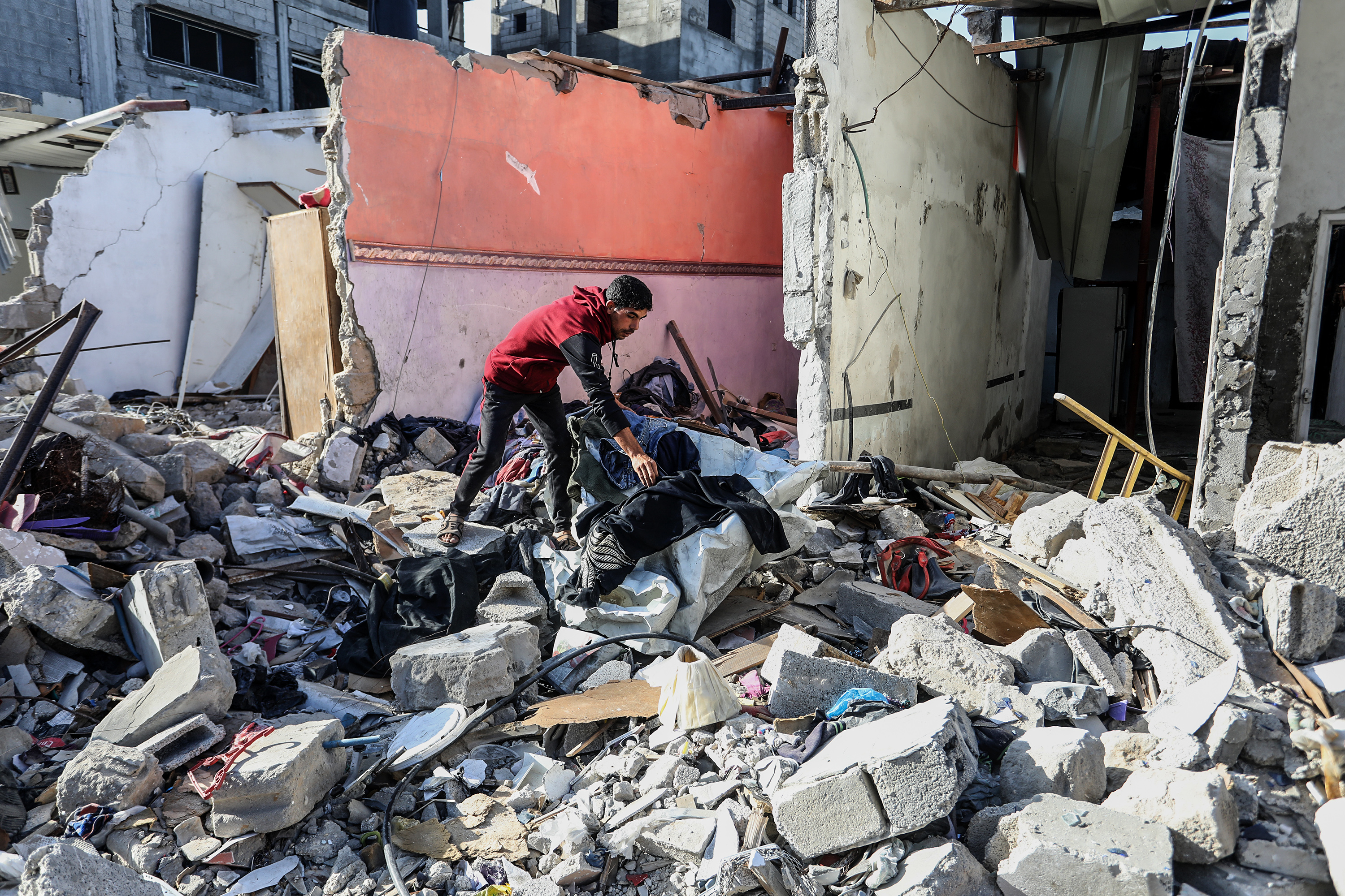 Gaza: Palestinci u Rafahu među ruševinama svojih nekadašnjih domova