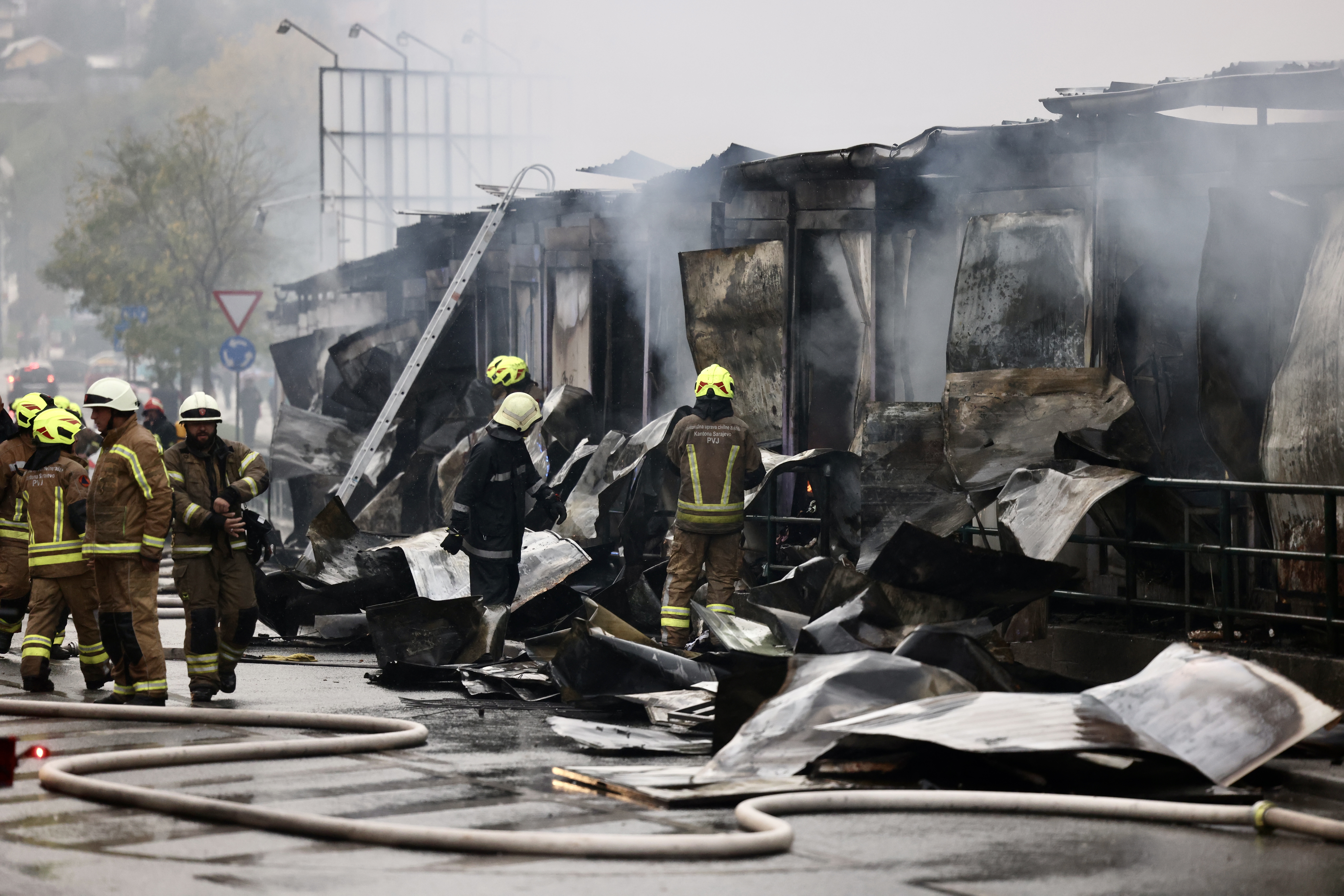 pozar pijaca sarajevo kvadrant