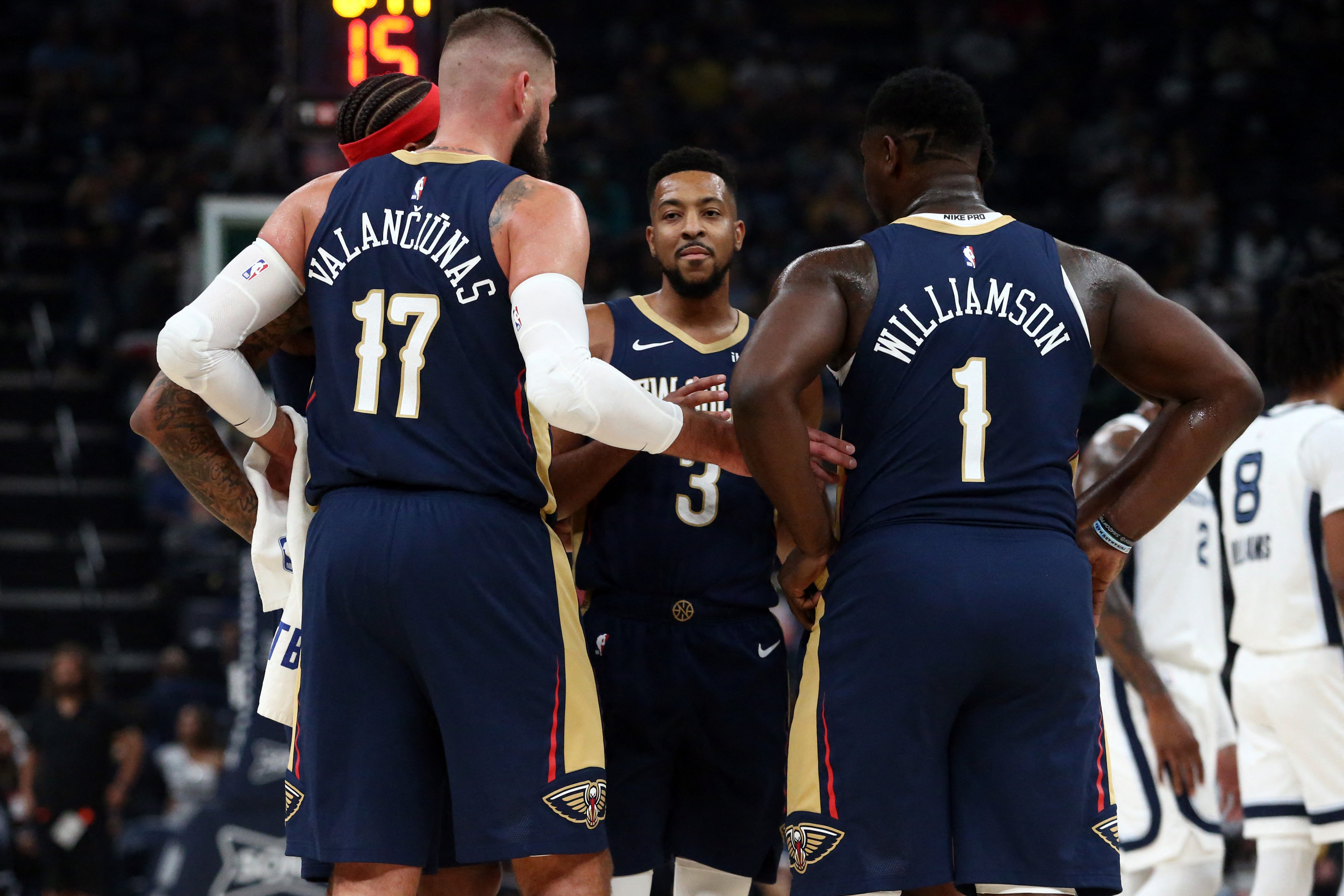 NBA: New Orleans Pelicans at Memphis Grizzlies