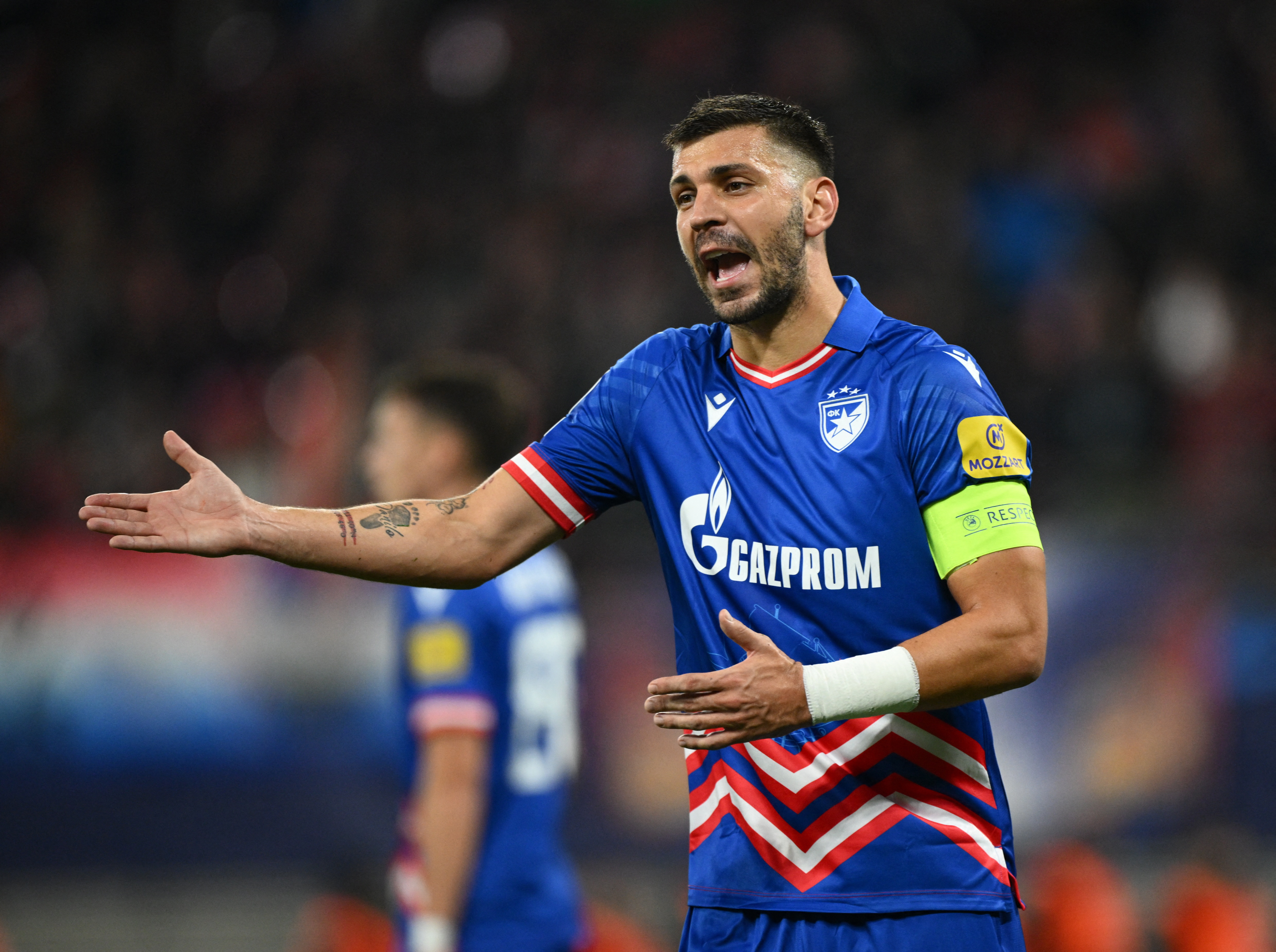 Champions League - Group G - RB Leipzig v Crvena Zvezda