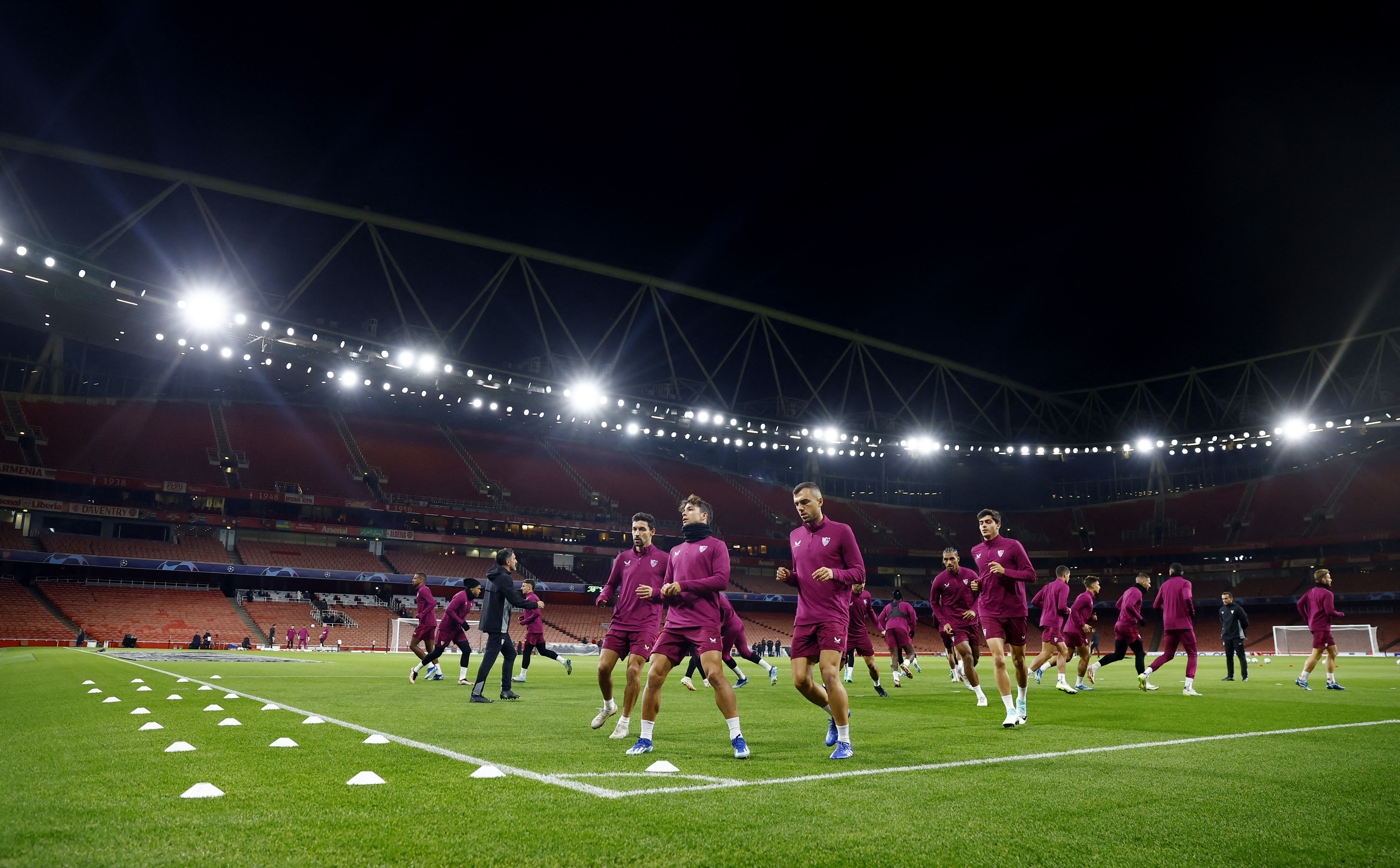 Champions League - Sevilla Training