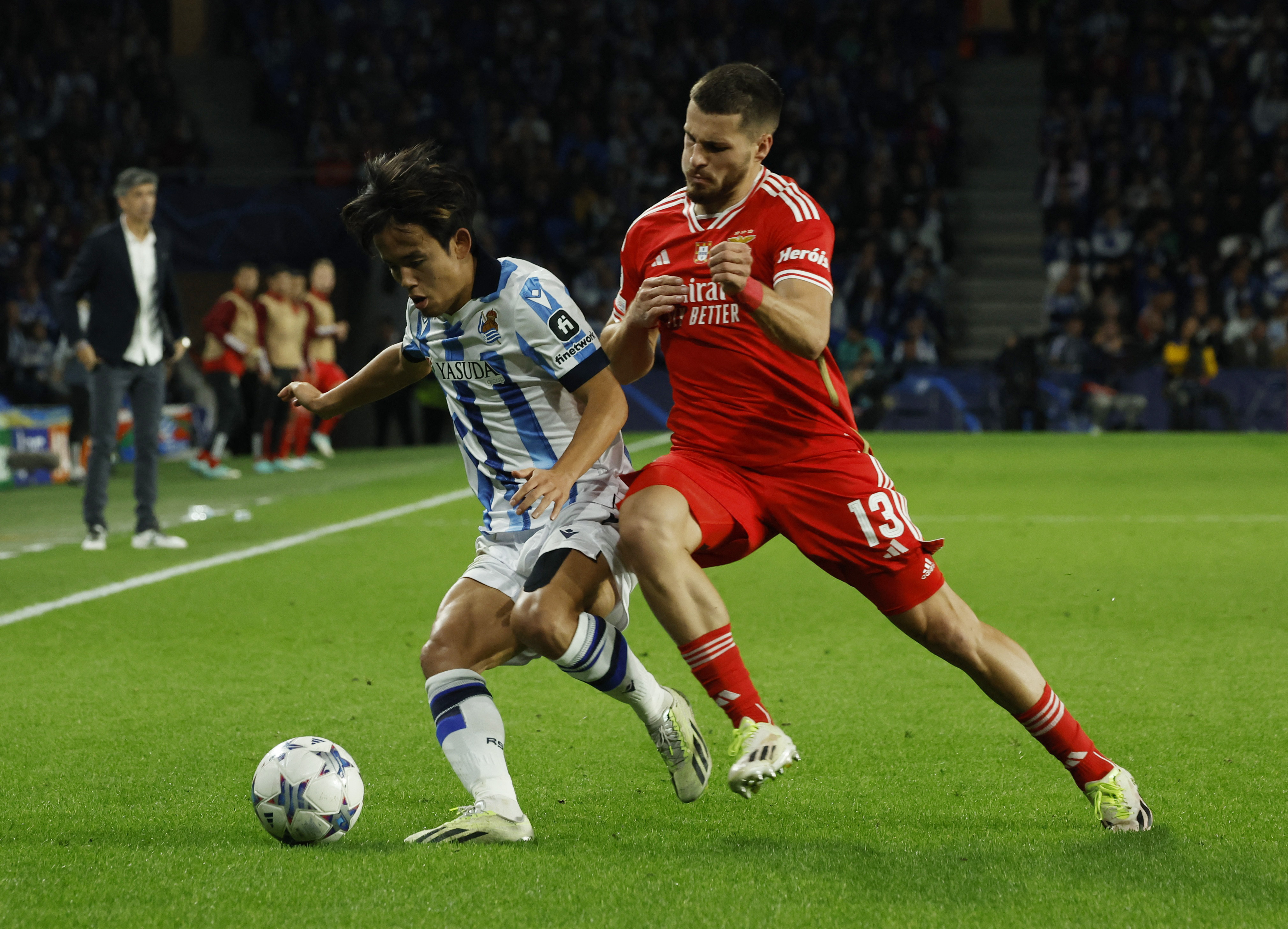 Champions League - Group D - Real Sociedad v Benfica