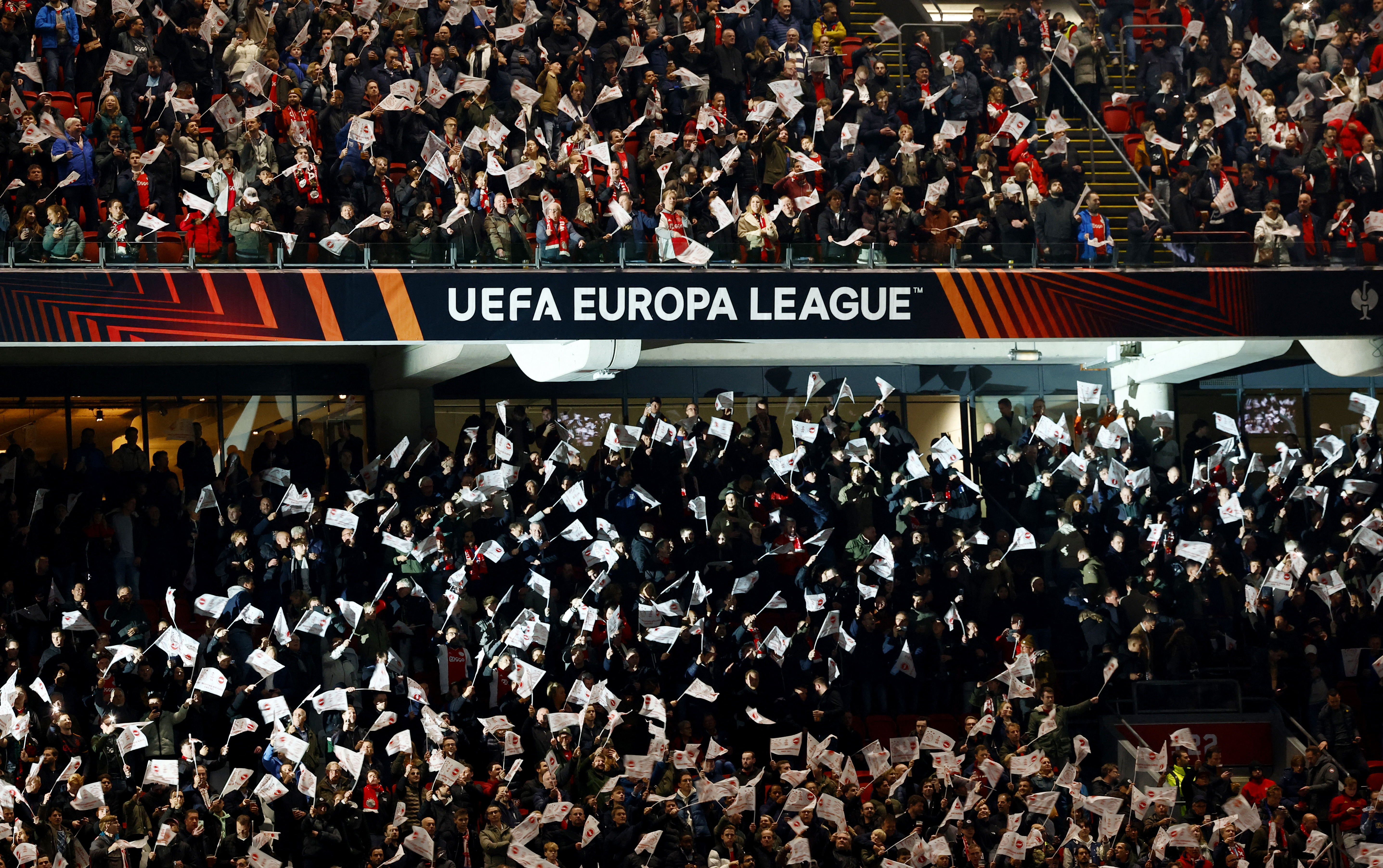 Europa League - Group B - Ajax Amsterdam v Brighton &amp; Hove Albion