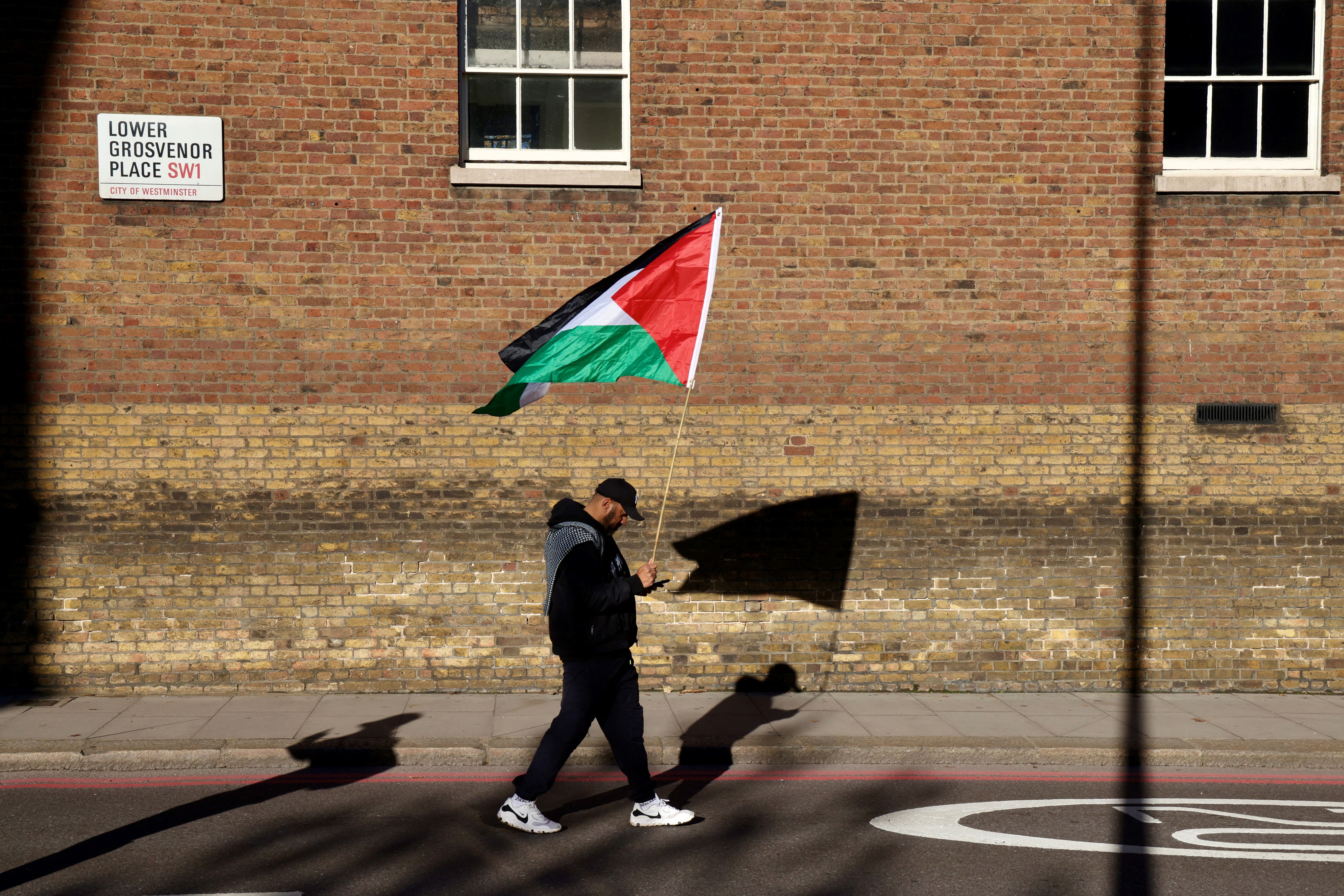 Palestine march in London
