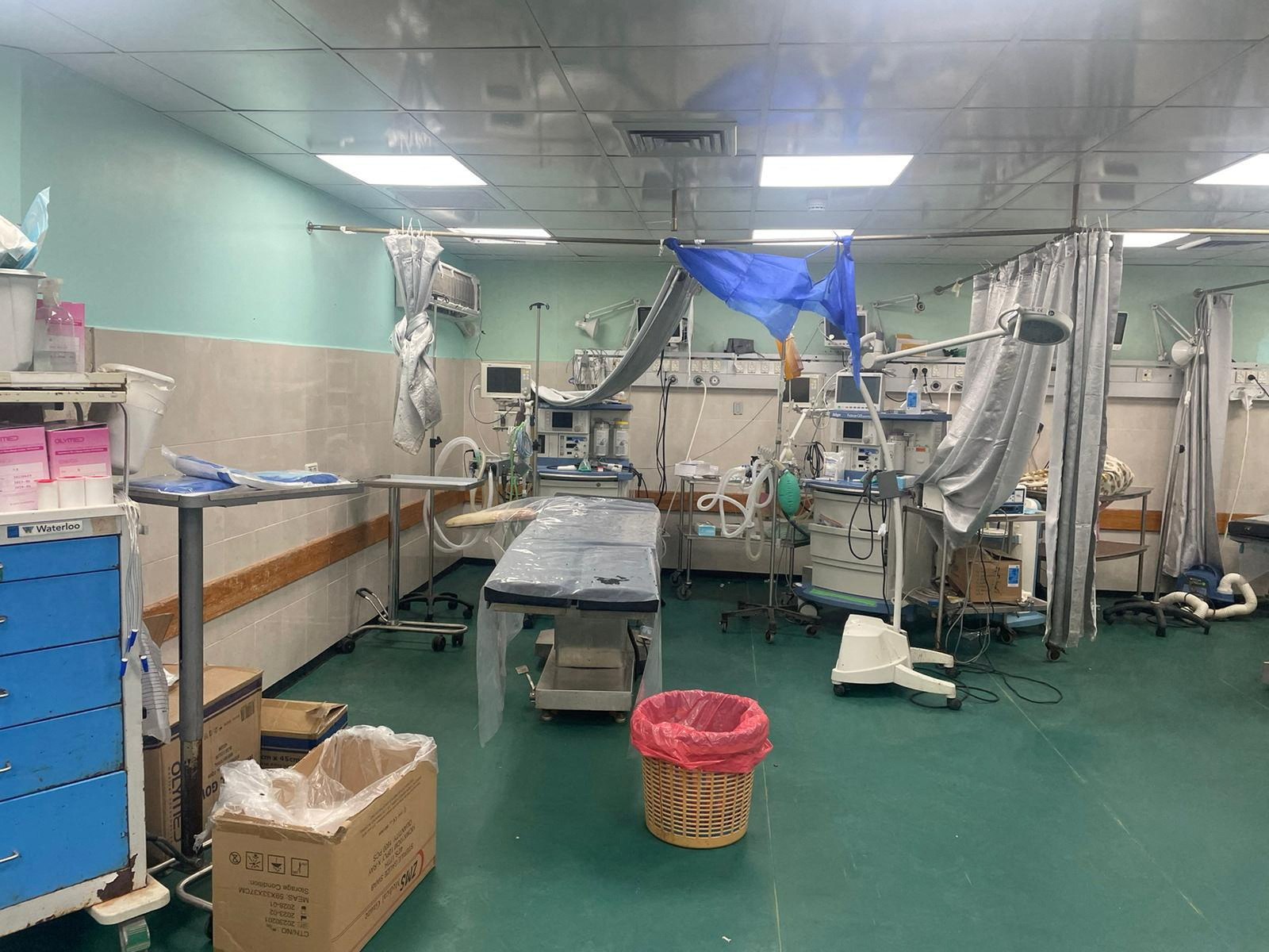 Scenes from Al Shifa hospital amid Israel's ground operation in Gaza City