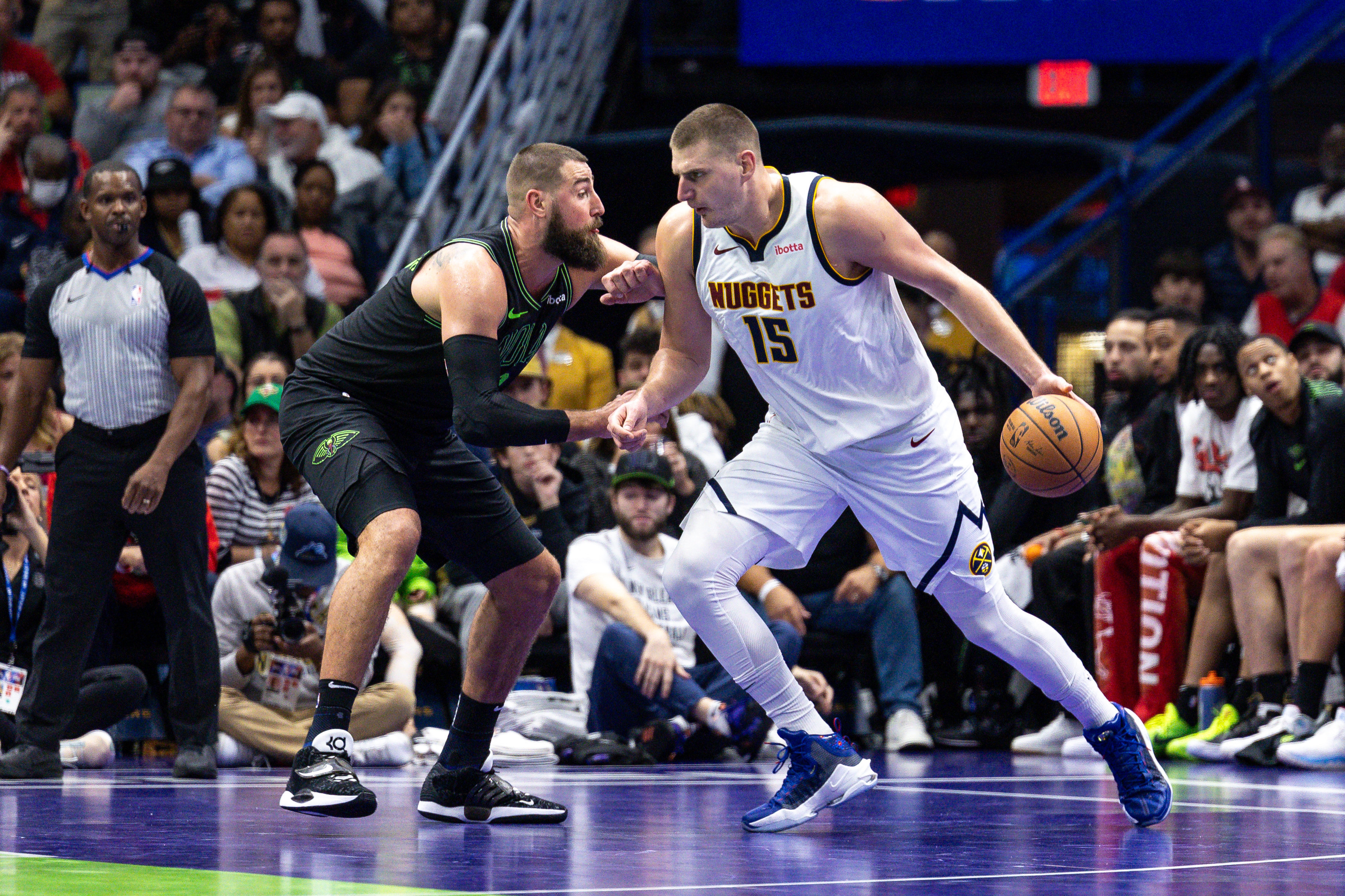 NBA: Denver Nuggets at New Orleans Pelicans