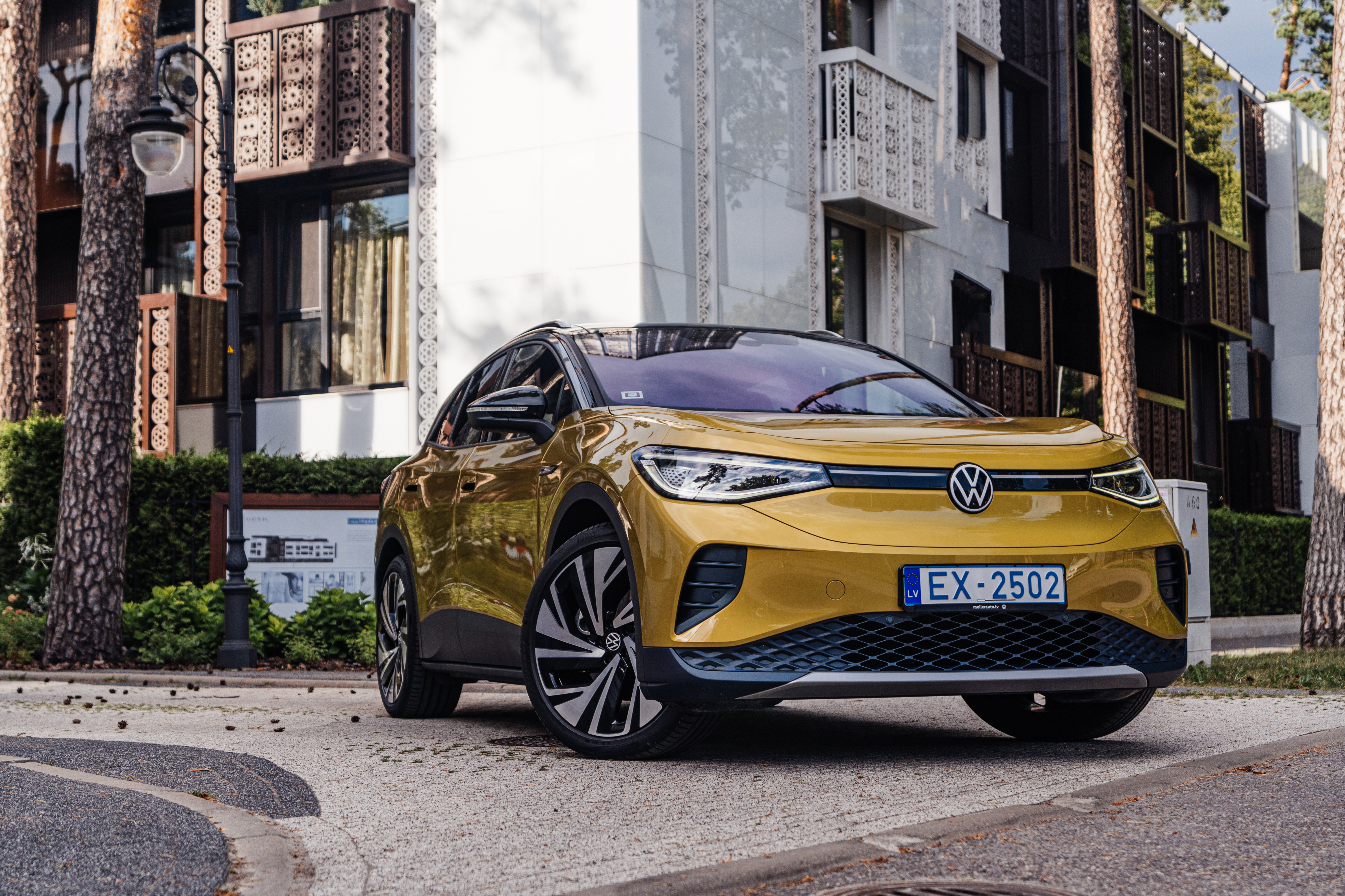 Riga,,Latvia,26,July,2021,,Volkswagen,Id.4,Is,An,Electric