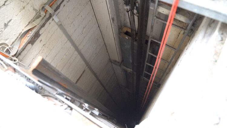 FILE PHOTO: A view of what the Israeli military says is a tunnel that is connected in the direction of a hospital at a location given as Gaza