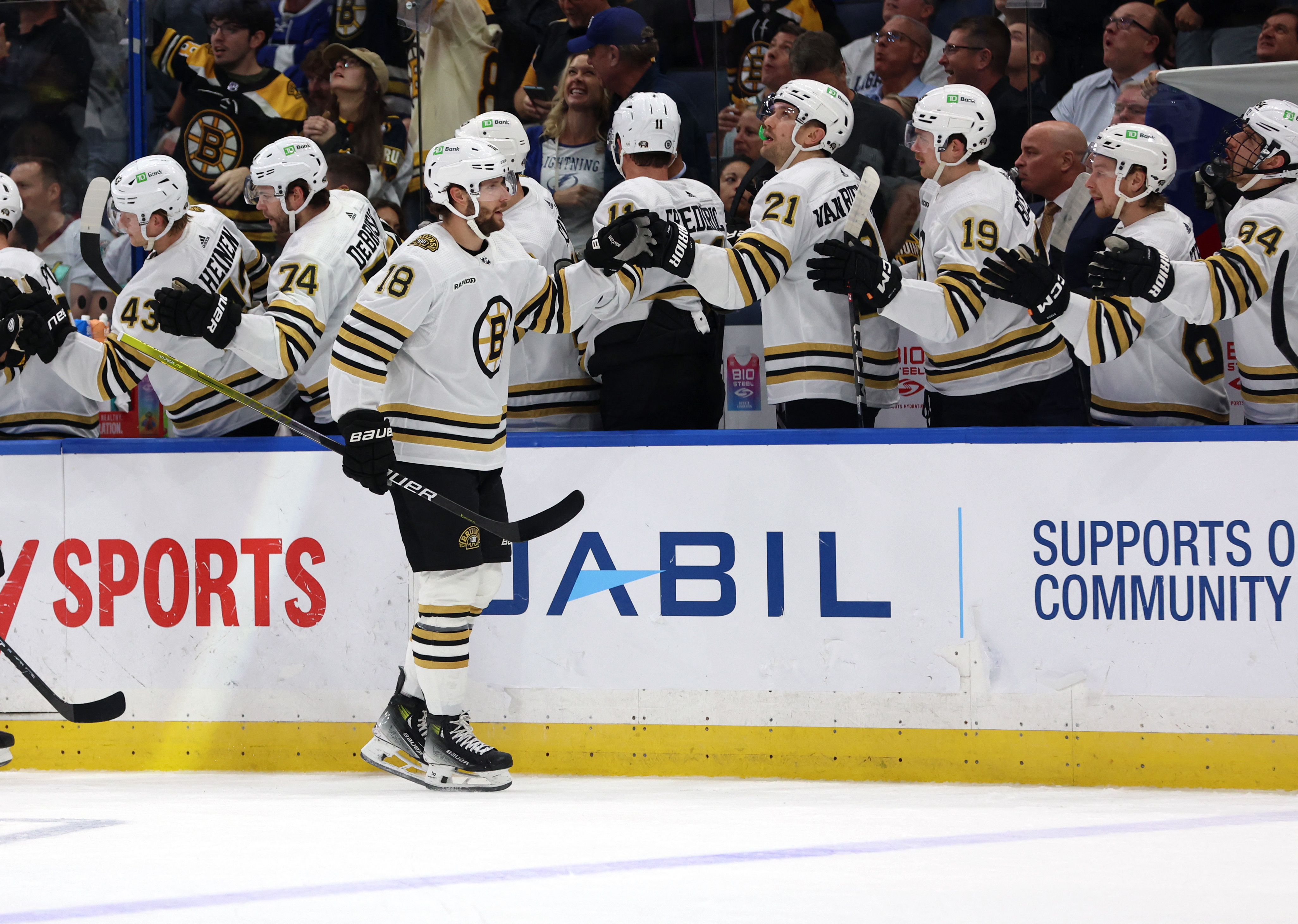 NHL: Boston Bruins at Tampa Bay Lightning