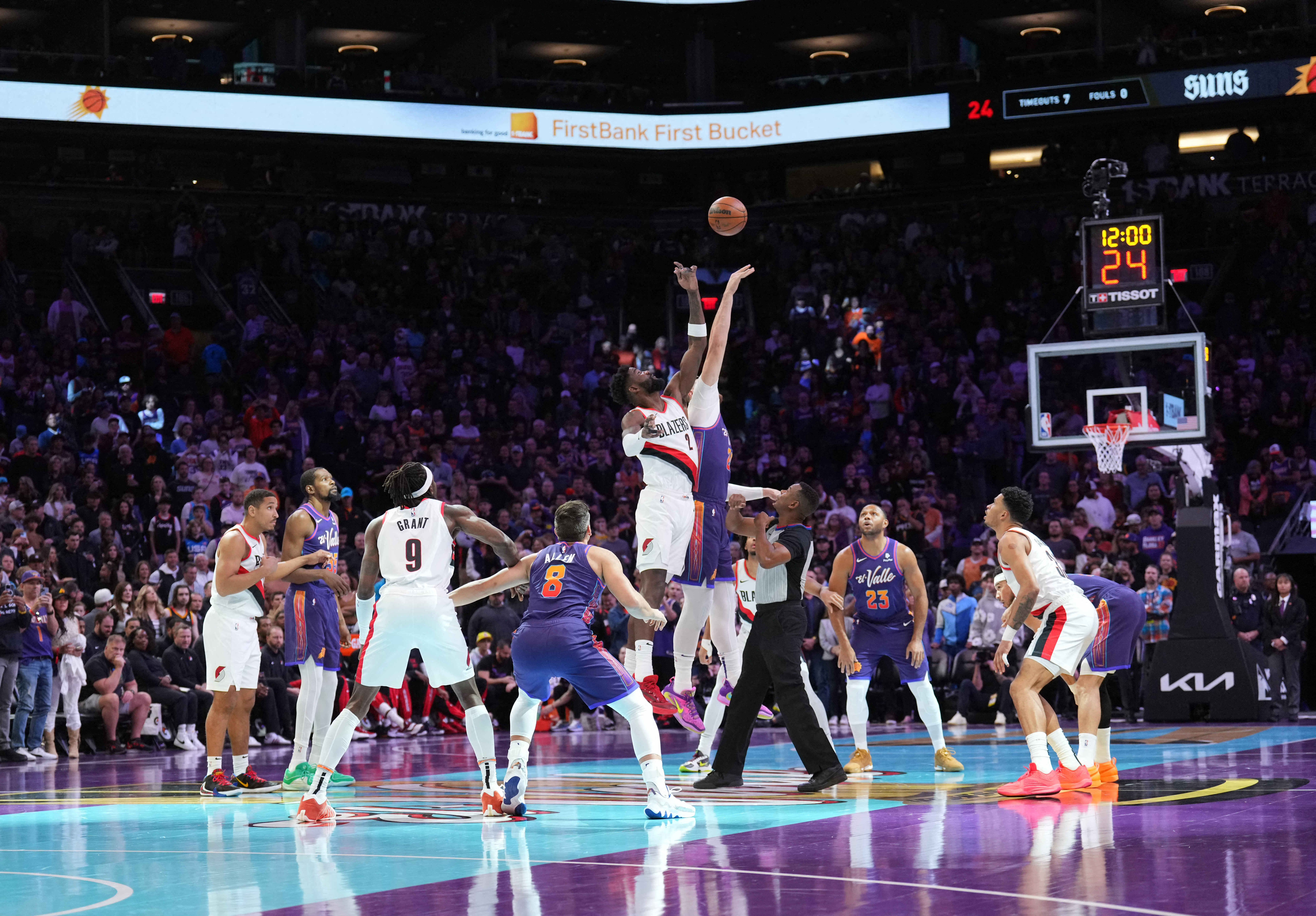 NBA: Portland Trail Blazers at Phoenix Suns