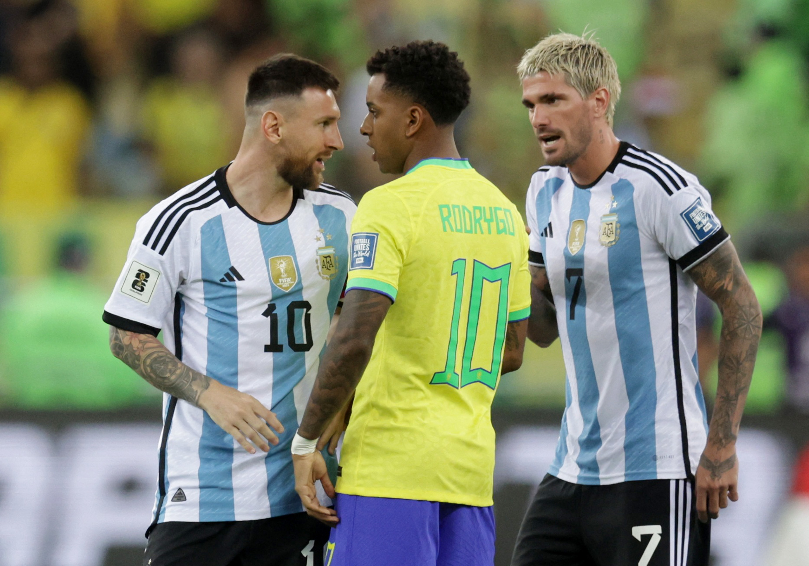 World Cup - South American Qualifiers - Brazil v Argentina