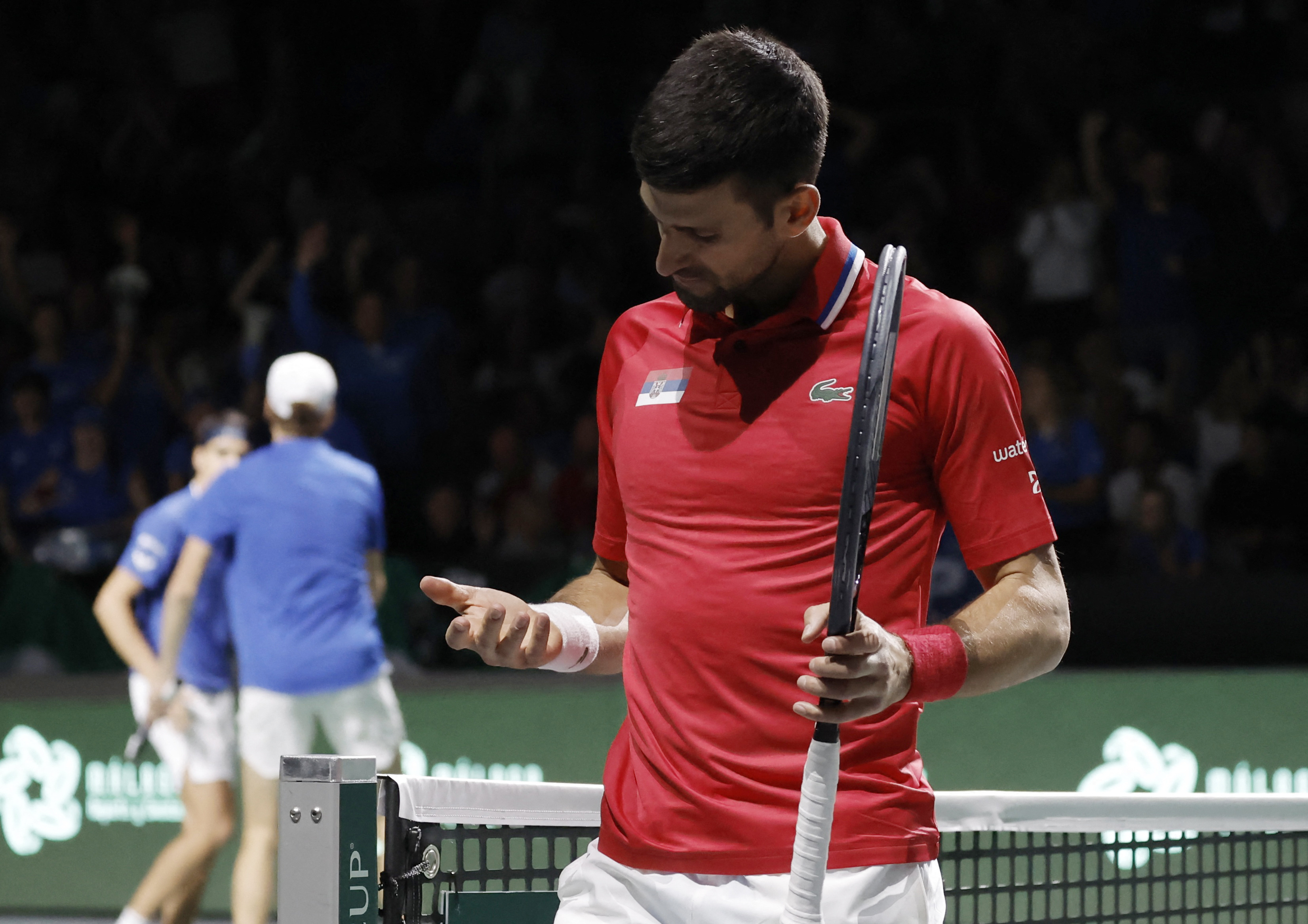 Davis Cup Finals - Semi Final - Serbia v Italy