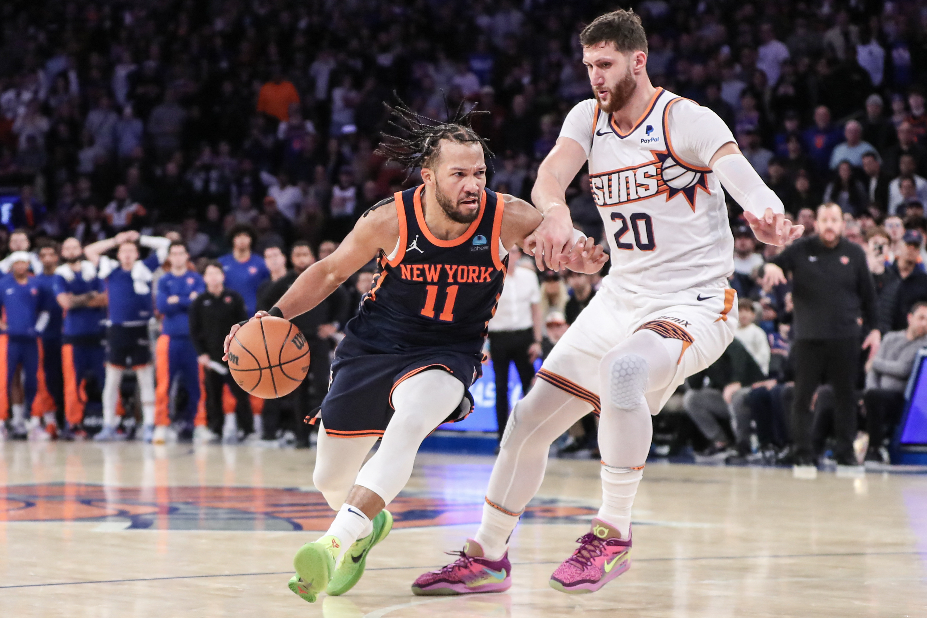 NBA: Phoenix Suns at New York Knicks