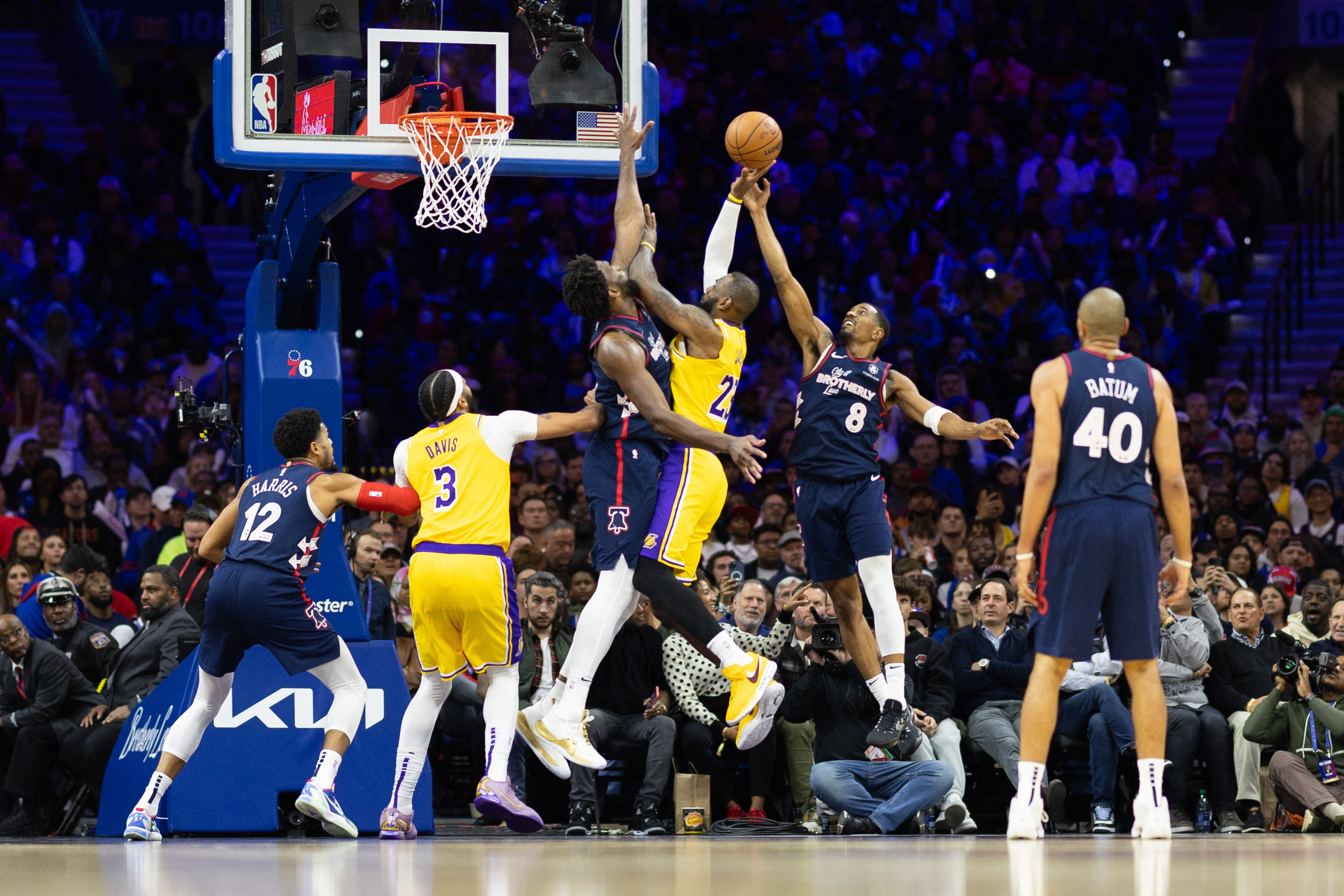 NBA: Los Angeles Lakers at Philadelphia 76ers