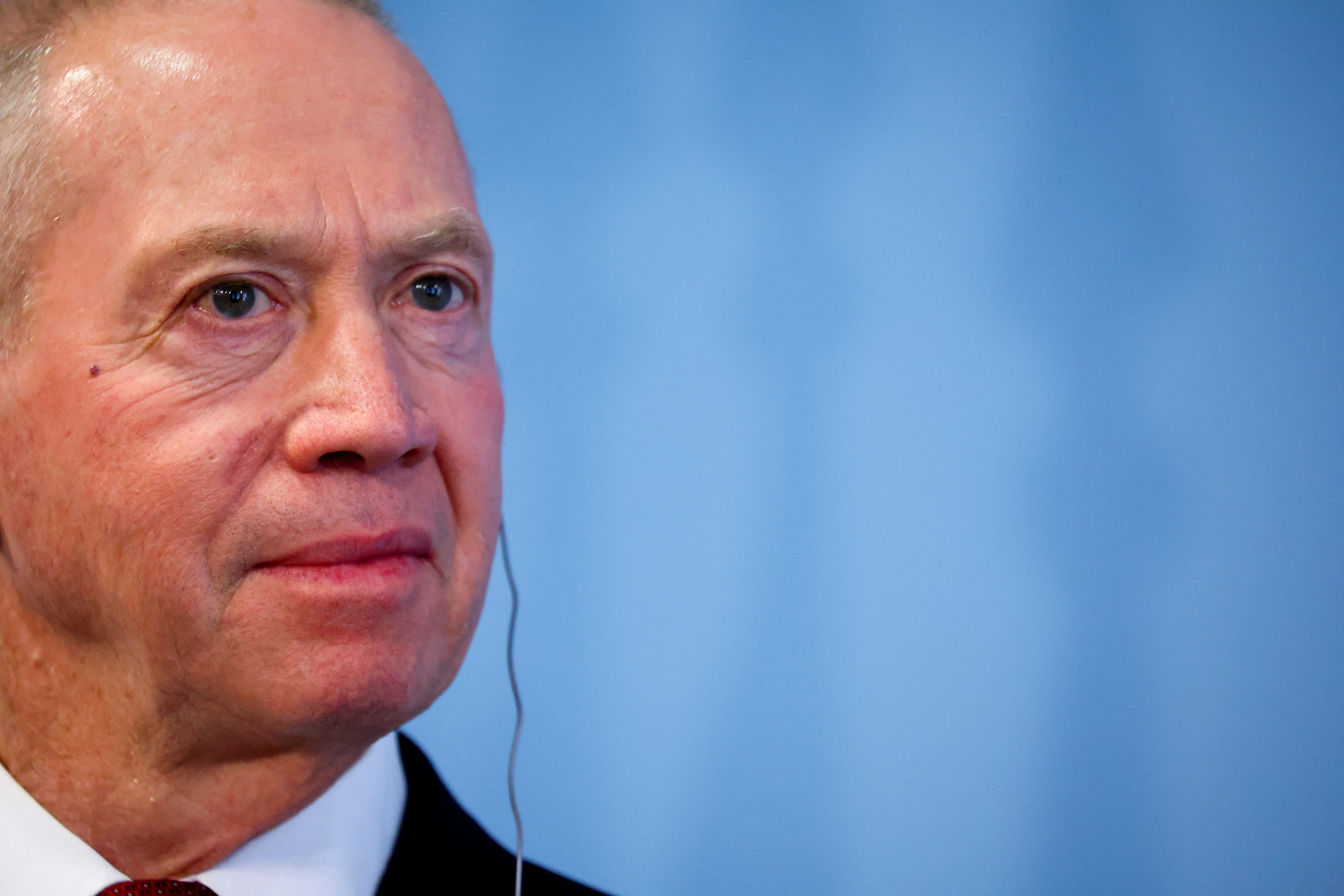 FILE PHOTO: German Defence Minister Boris Pistorius and Israeli Defence Minister Yoav Gallant meet in Berlin