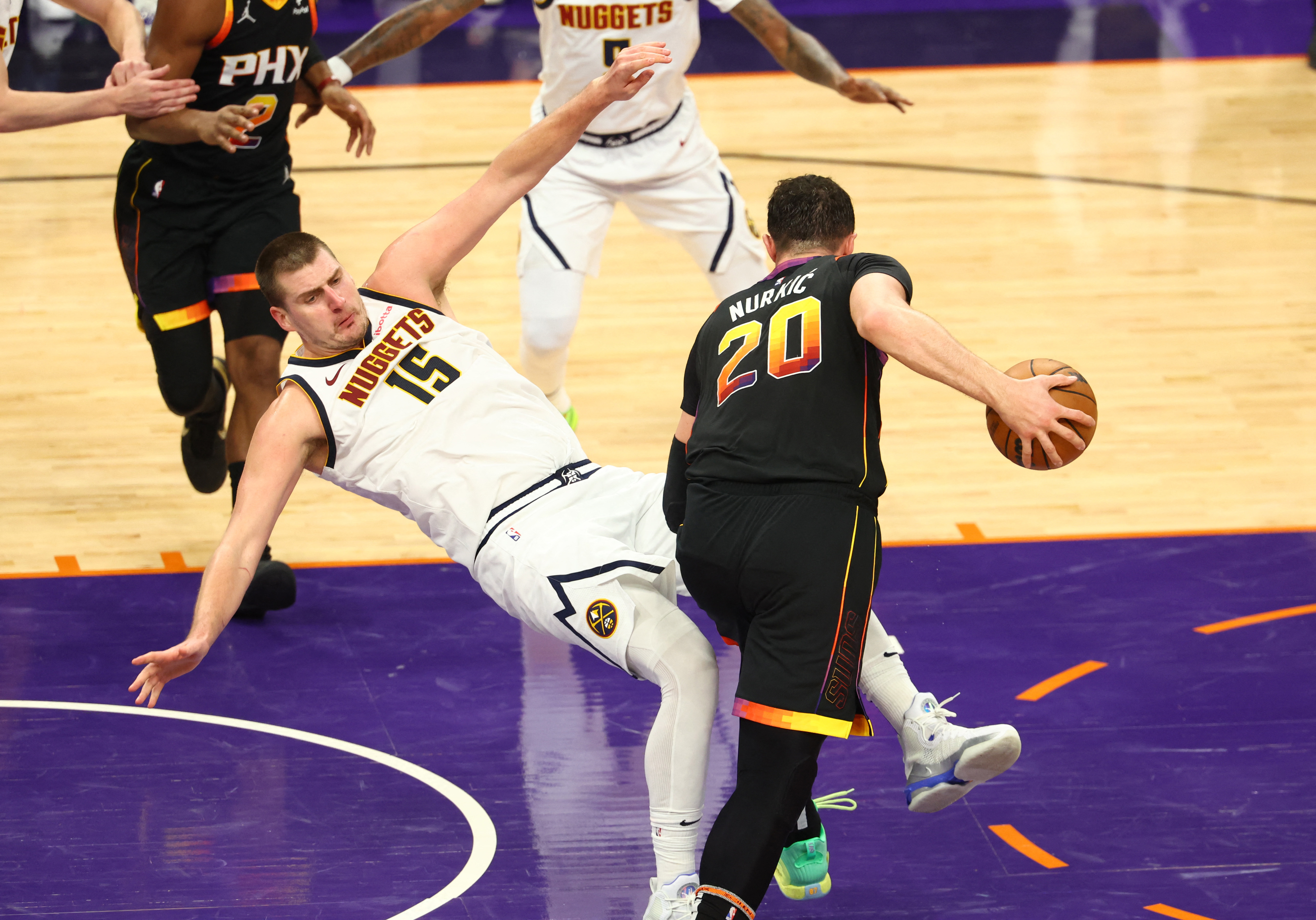NBA: Denver Nuggets at Phoenix Suns