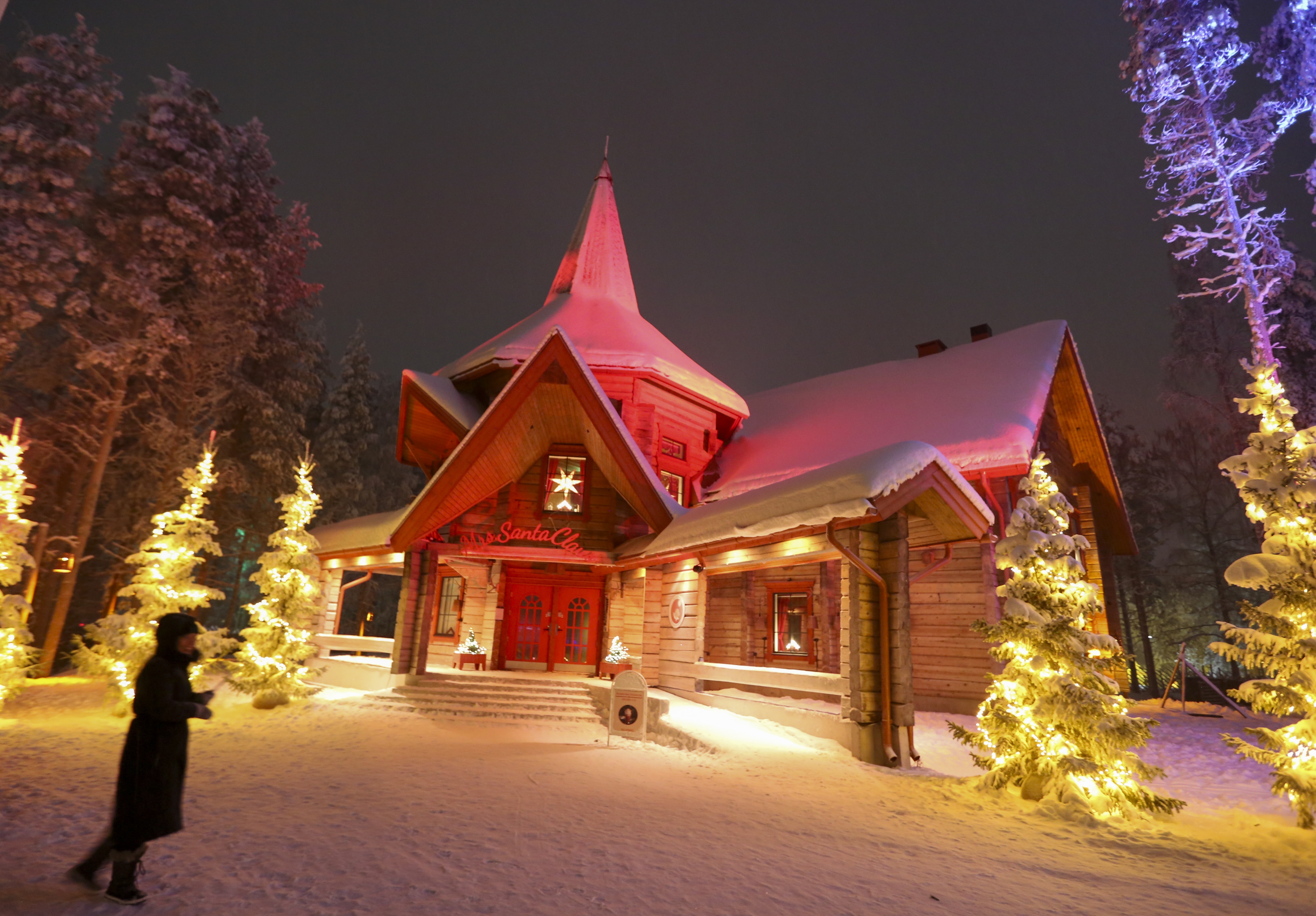 Bajkoviti finski grad Rovaniemi, snježni dom Djeda Mraza