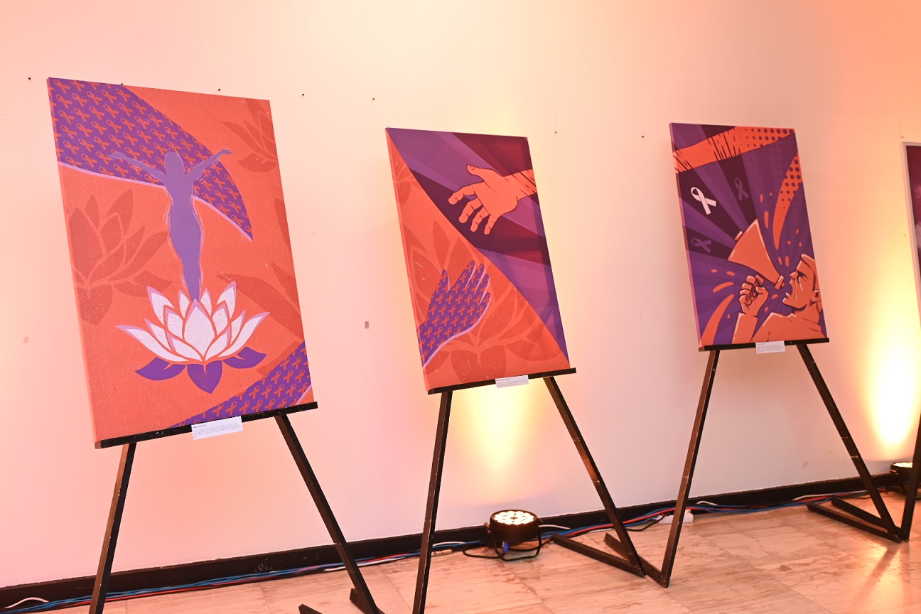 Izložba ilustracija u Historijskom muzeju BiH_Zatvaranje kampanje 16 dana aktivizma_UN Women BiH (2)