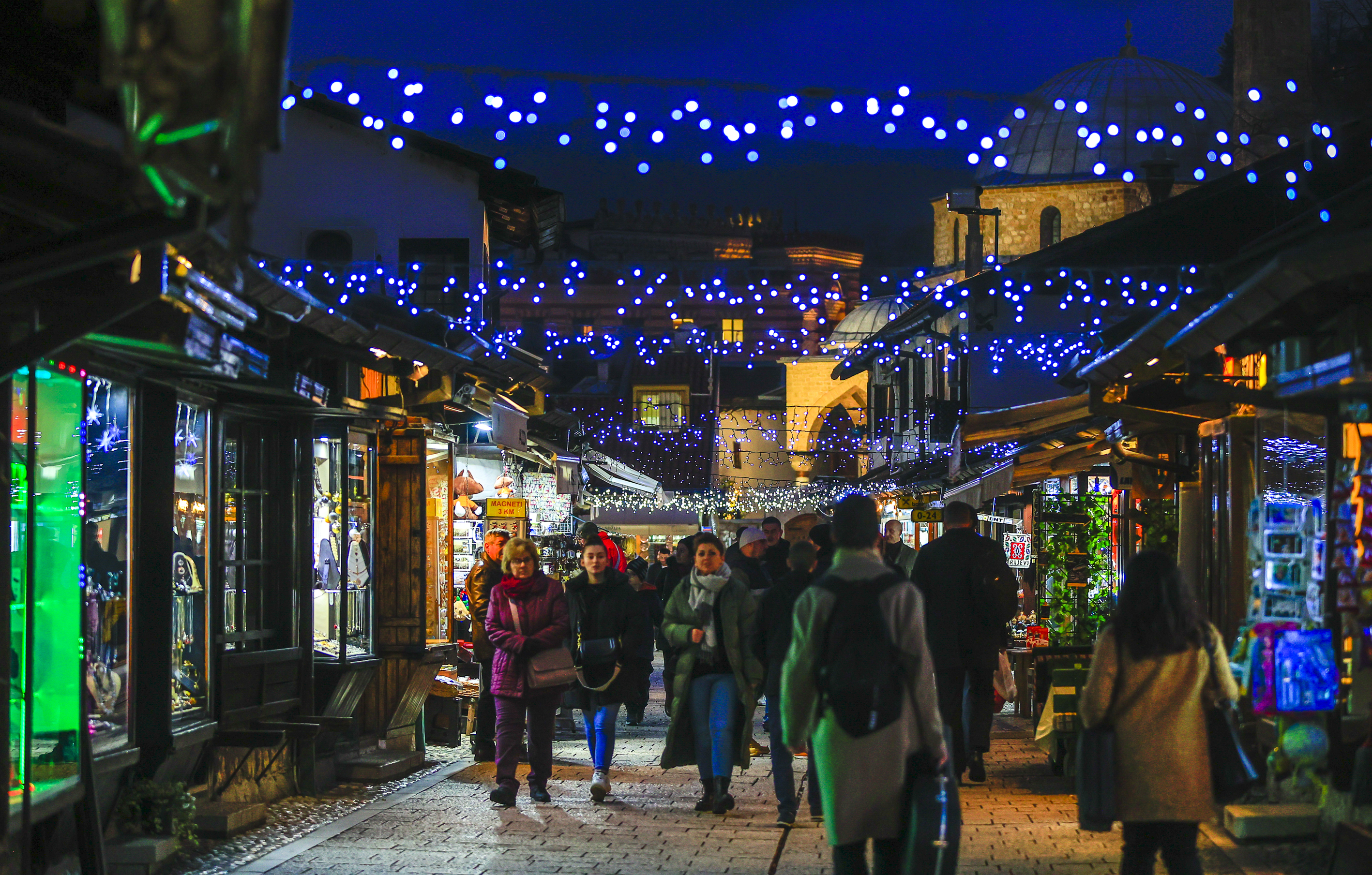 Predpraznična atmosfera u Sarajevu: Za Novu godinu očekuje se veliki broj turista