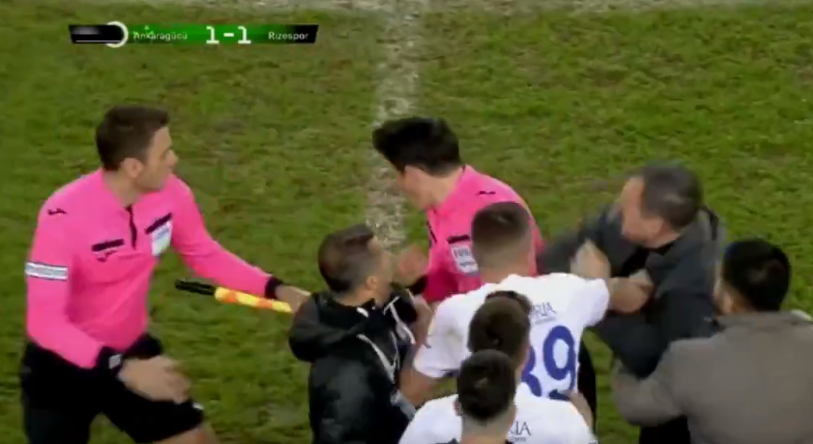 predsjednik ankaragucu udario sudiju