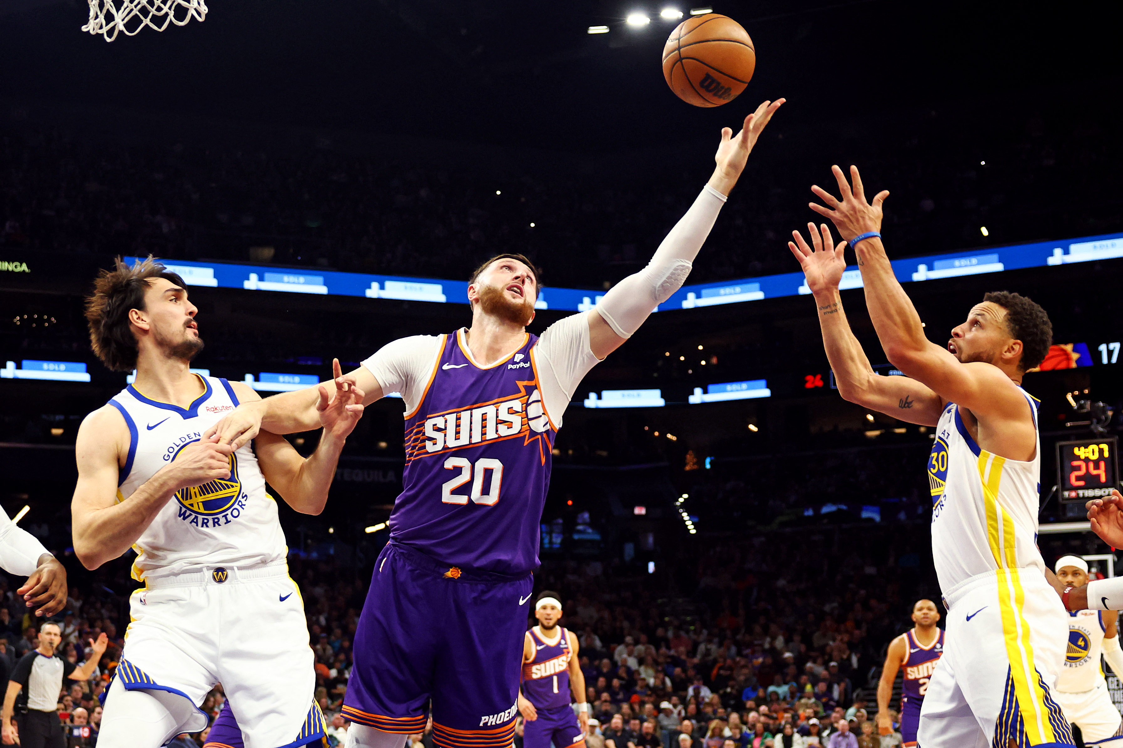 NBA: Golden State Warriors at Phoenix Suns