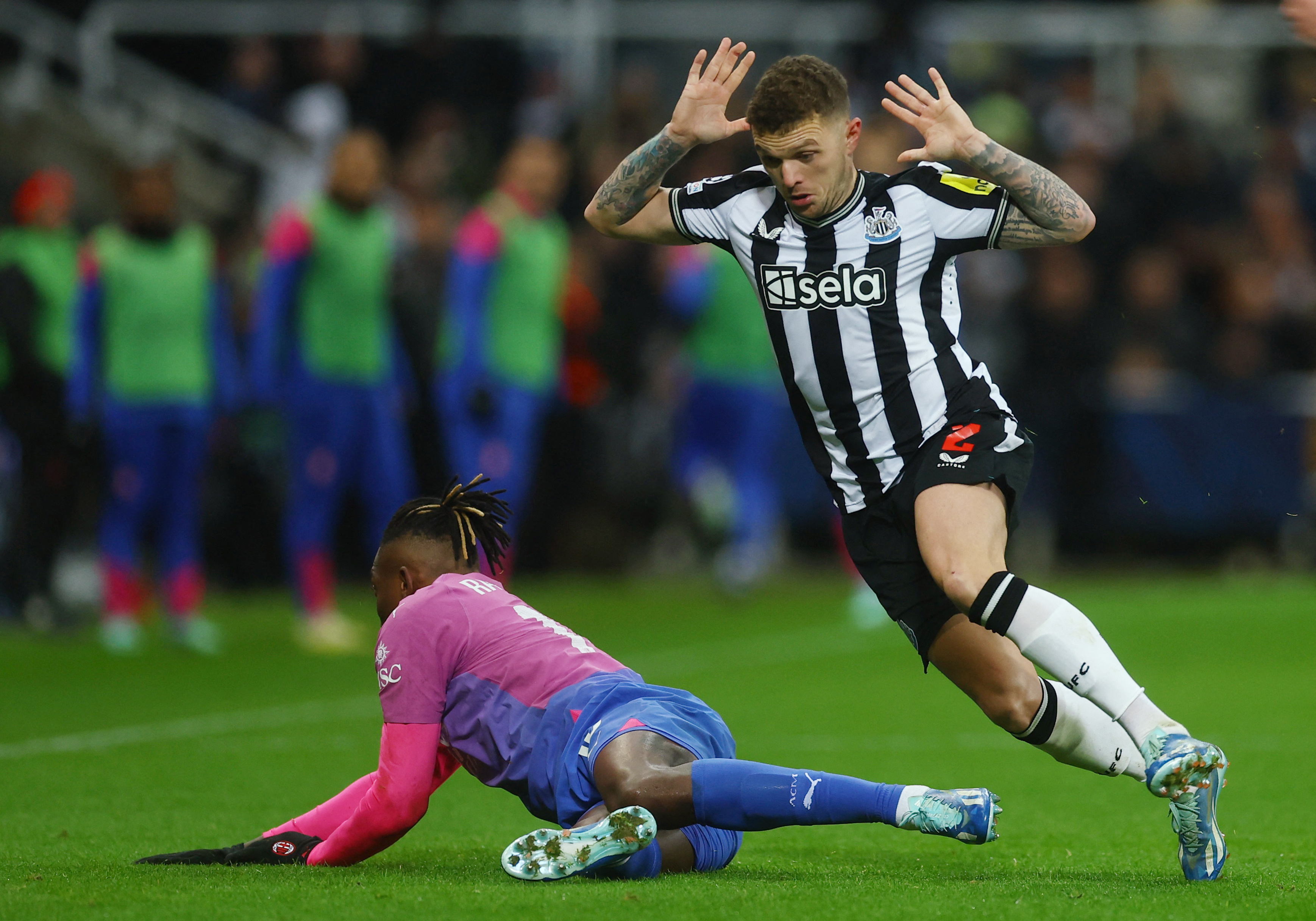 Champions League - Group F - Newcastle United v AC Milan