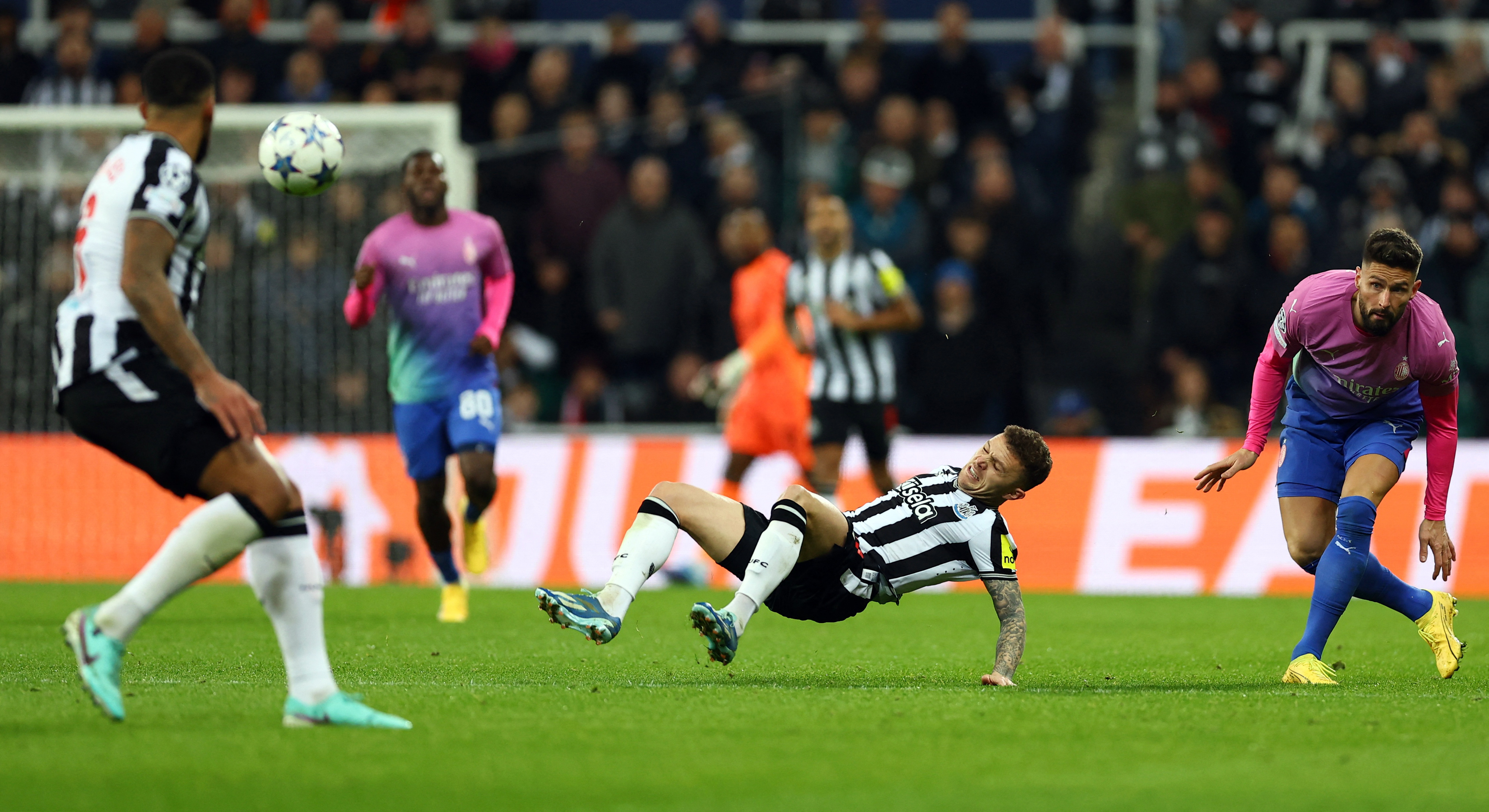 Champions League - Group F - Newcastle United v AC Milan