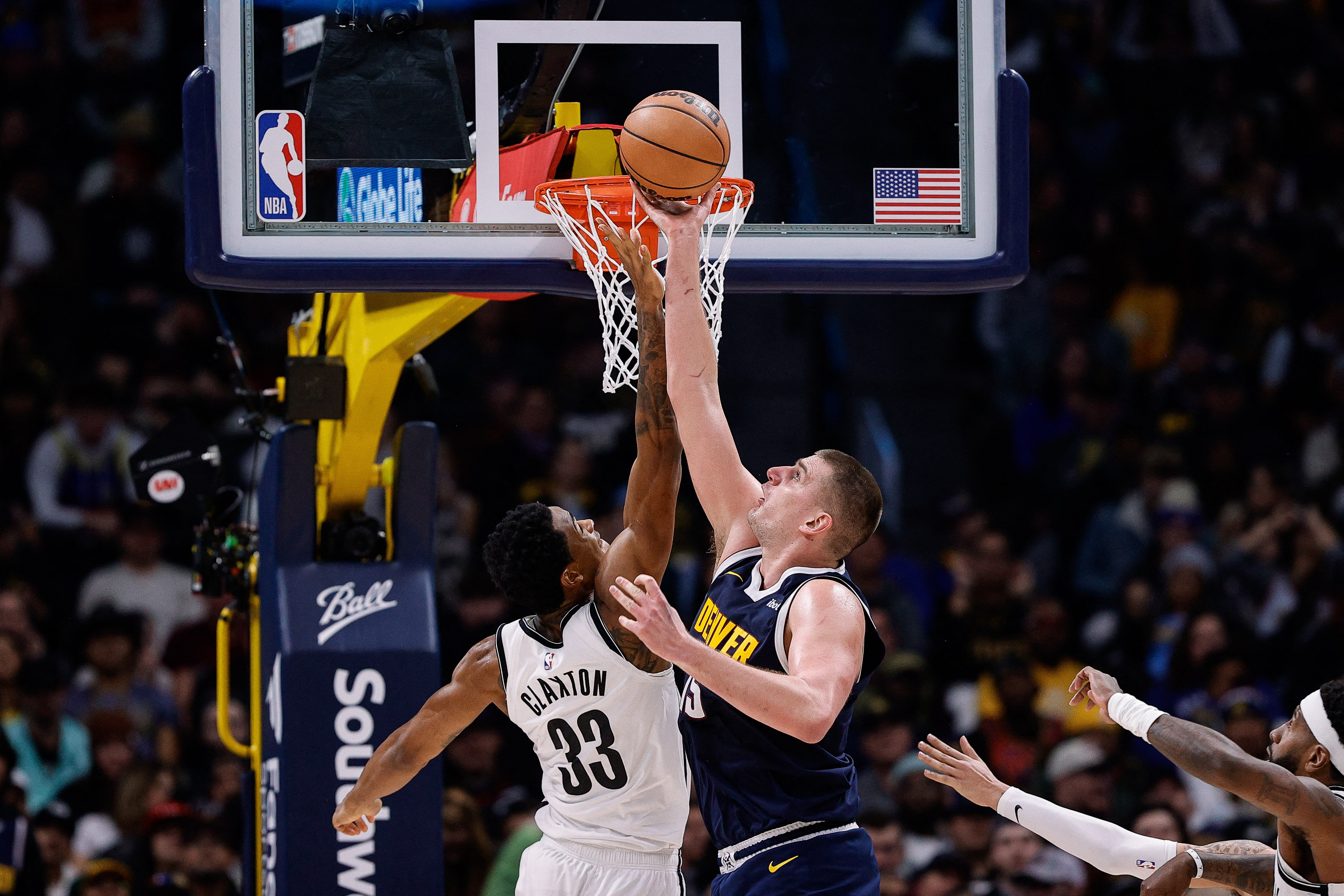 NBA: Brooklyn Nets at Denver Nuggets
