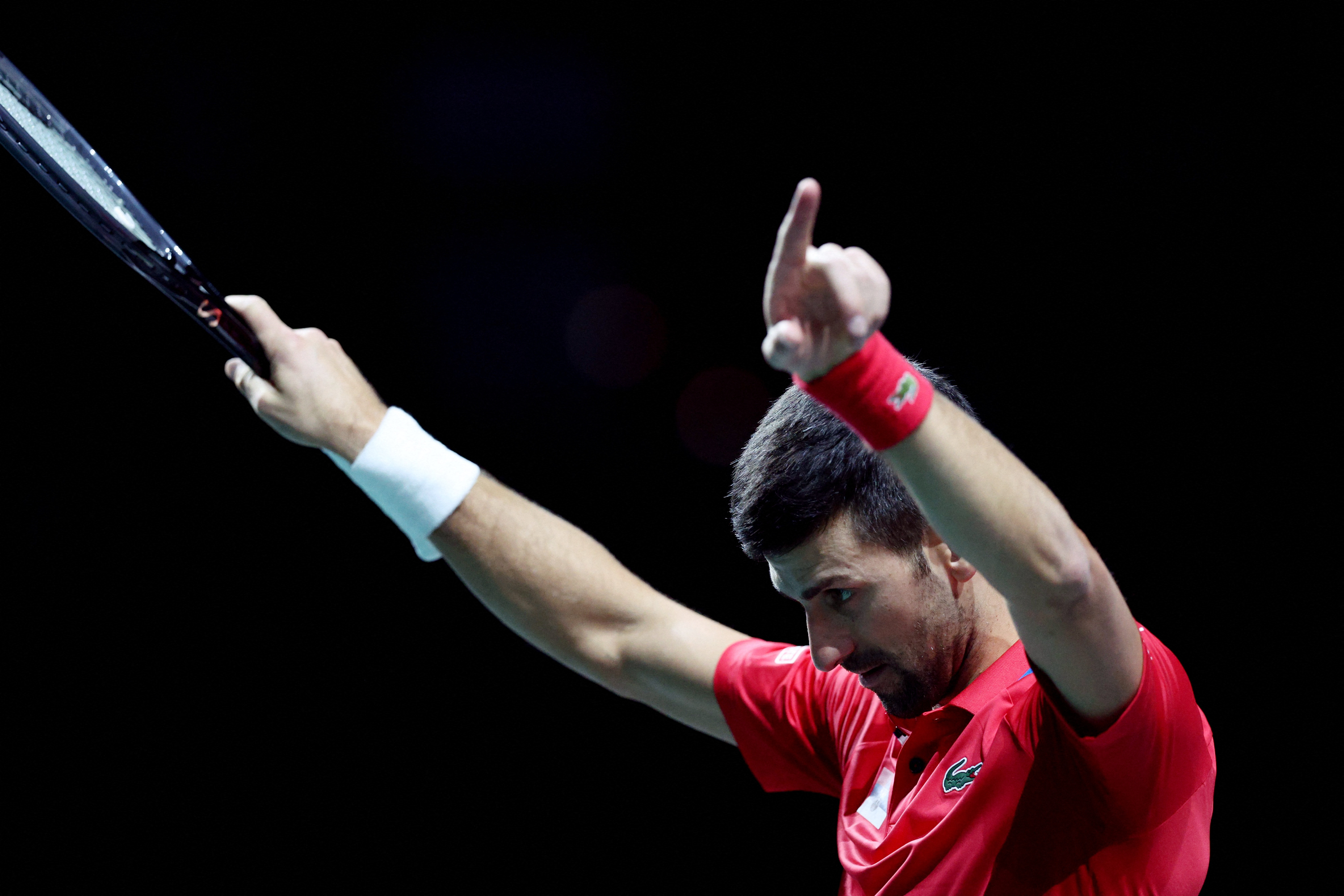 Davis Cup Finals - Semi Final - Serbia v Italy