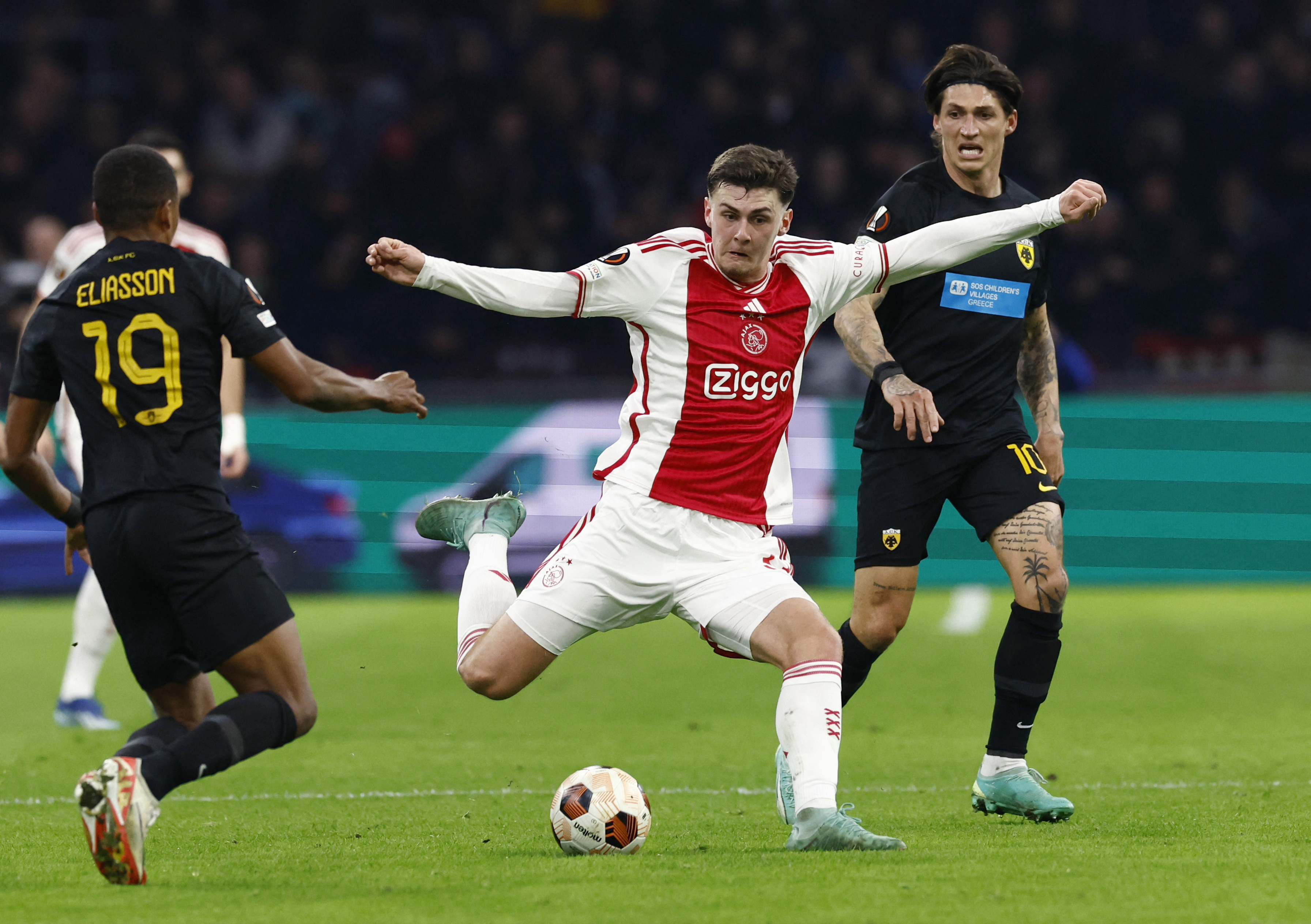 Europa League - Group B - Ajax Amsterdam v AEK Athens