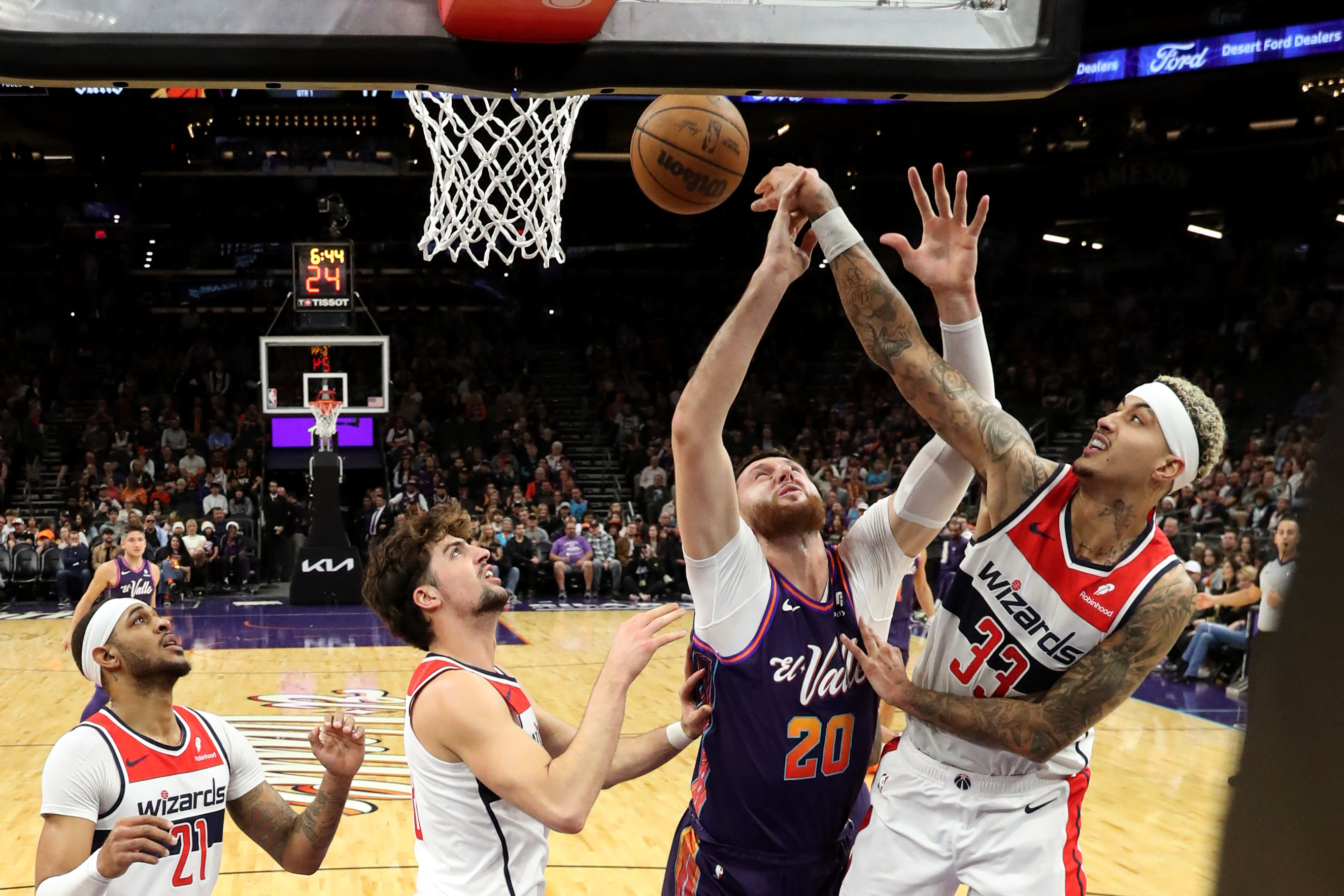 NBA: Washington Wizards at Phoenix Suns