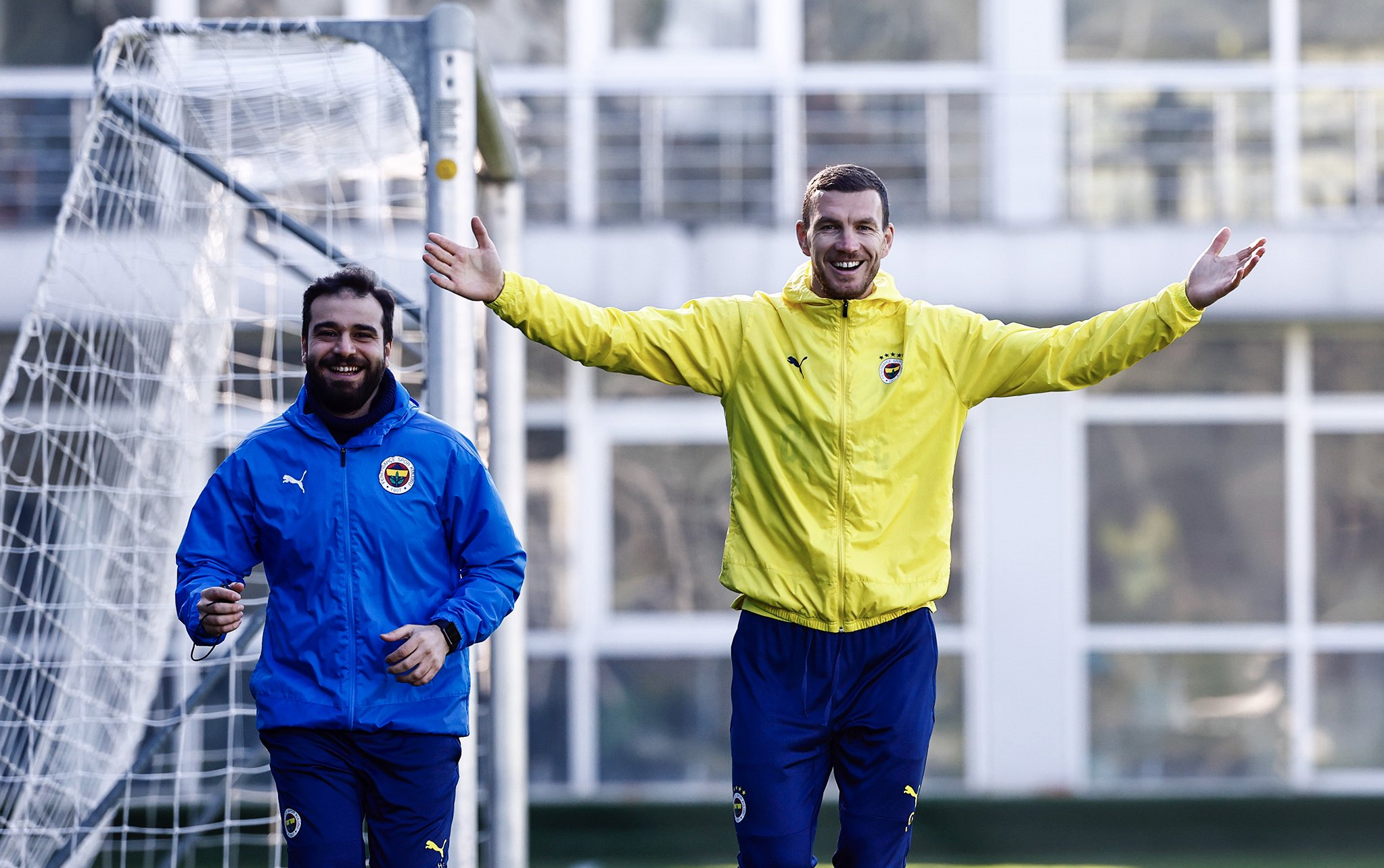 edin dzeko trening fenerbahce sk