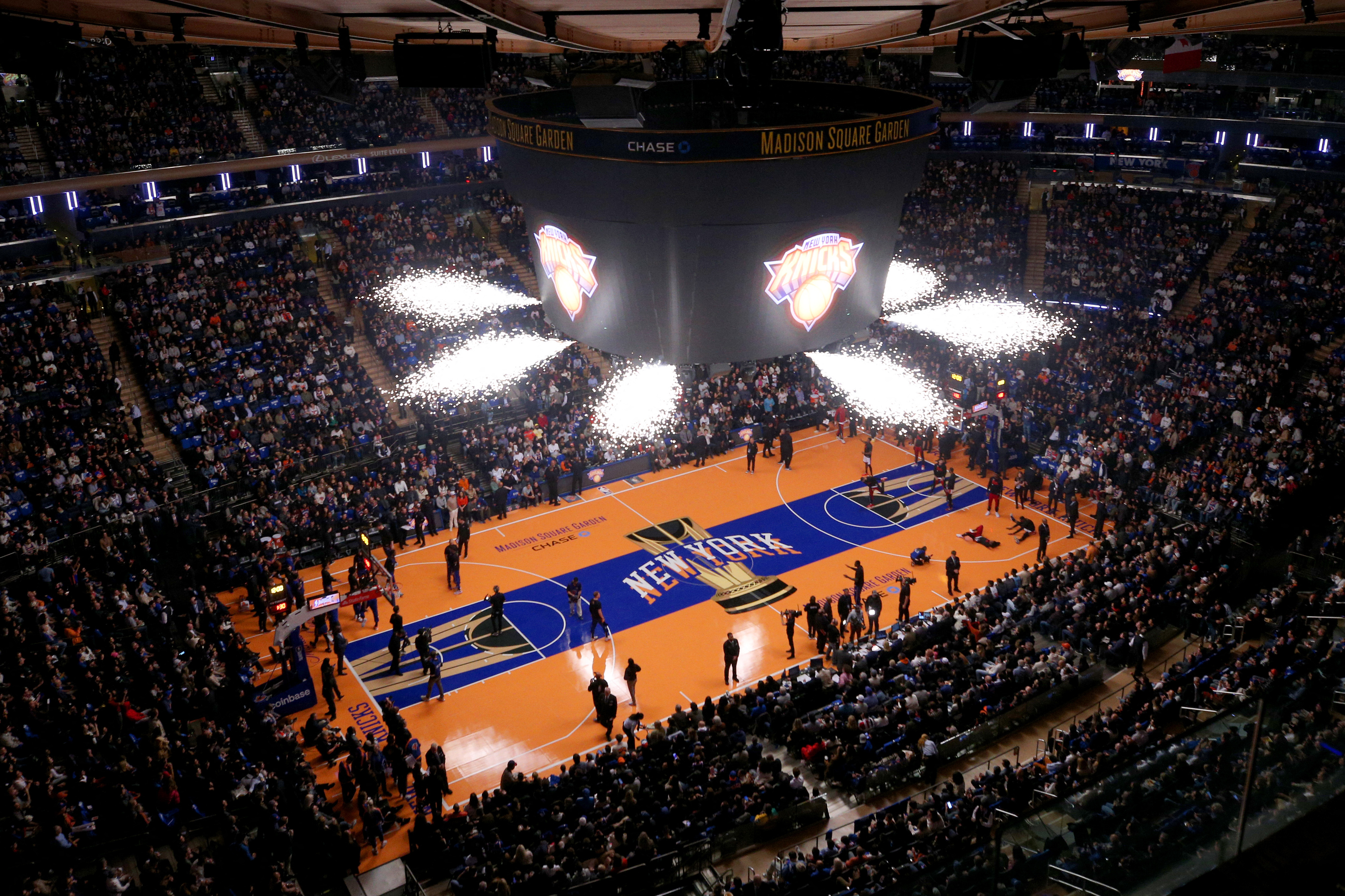 NBA: Miami Heat at New York Knicks